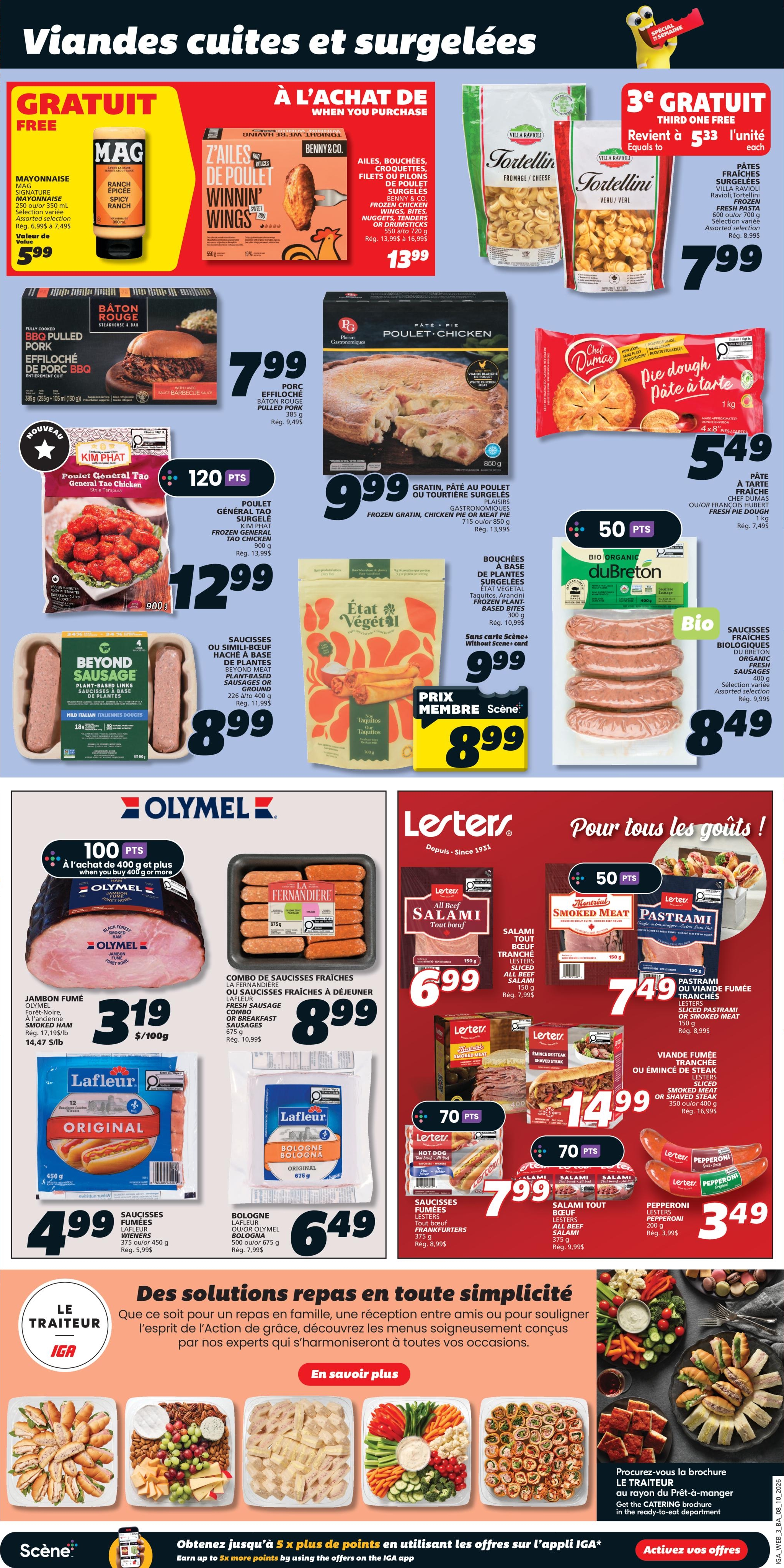 Circulaire IGA Coop Nouveau-Brunswick — page 7, du 8 au 14 octobre 2026