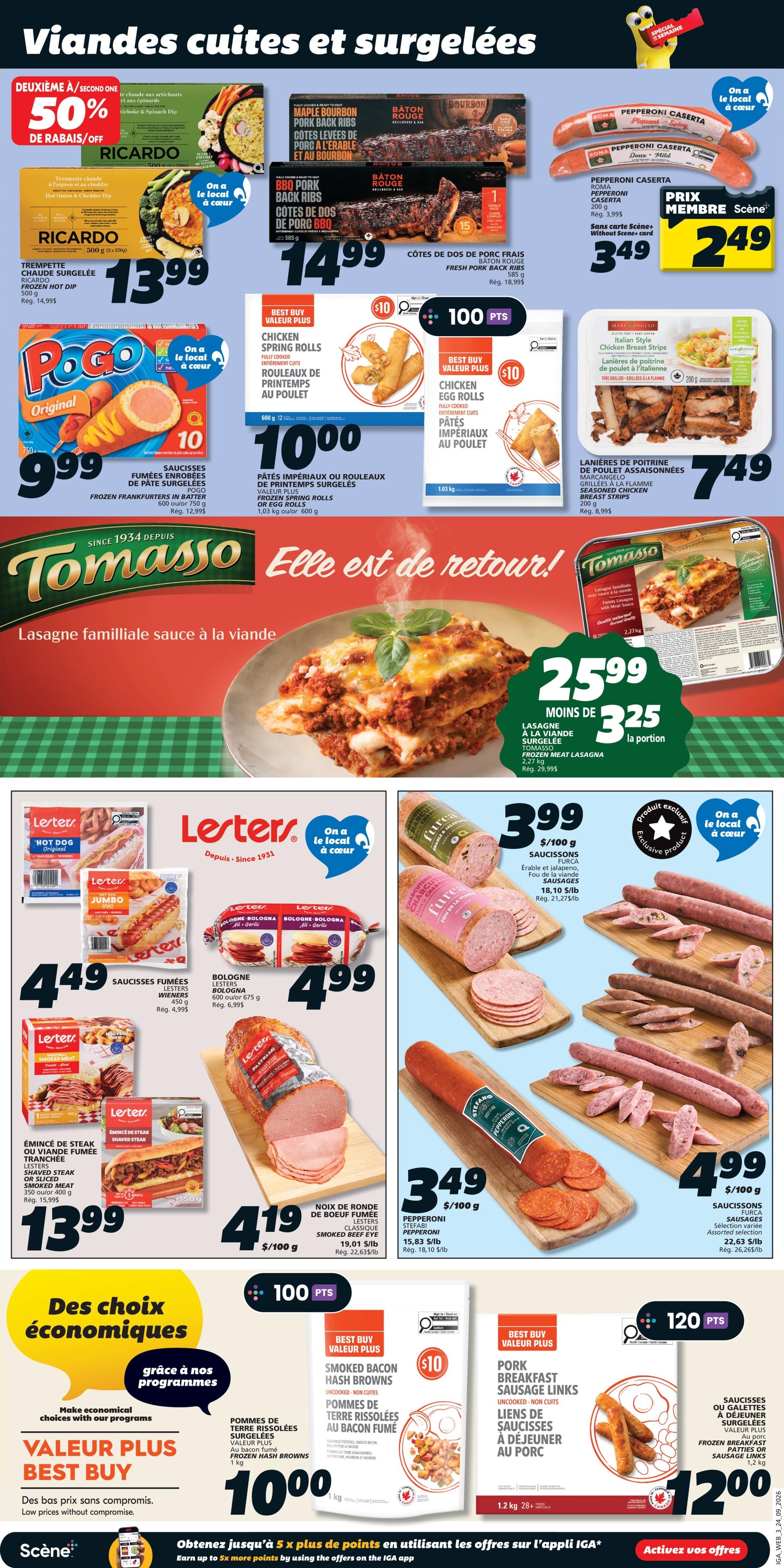 Circulaire Iga Epicerie — page 6, du 24 au 30 septembre 2026