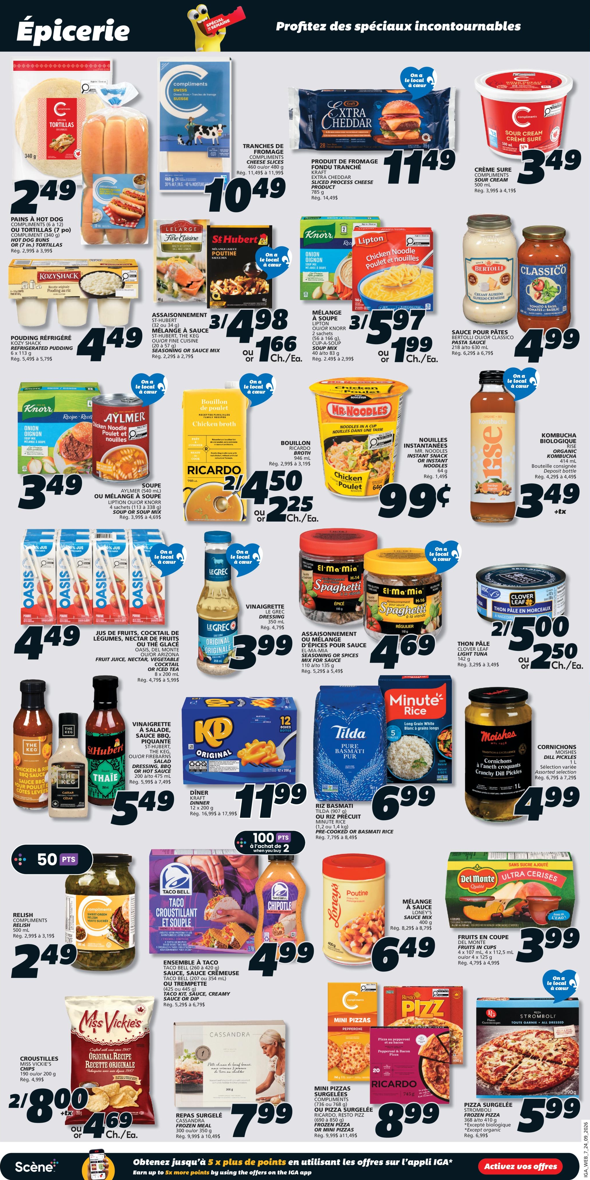 Circulaire Iga Epicerie — page 10, du 24 au 30 septembre 2026