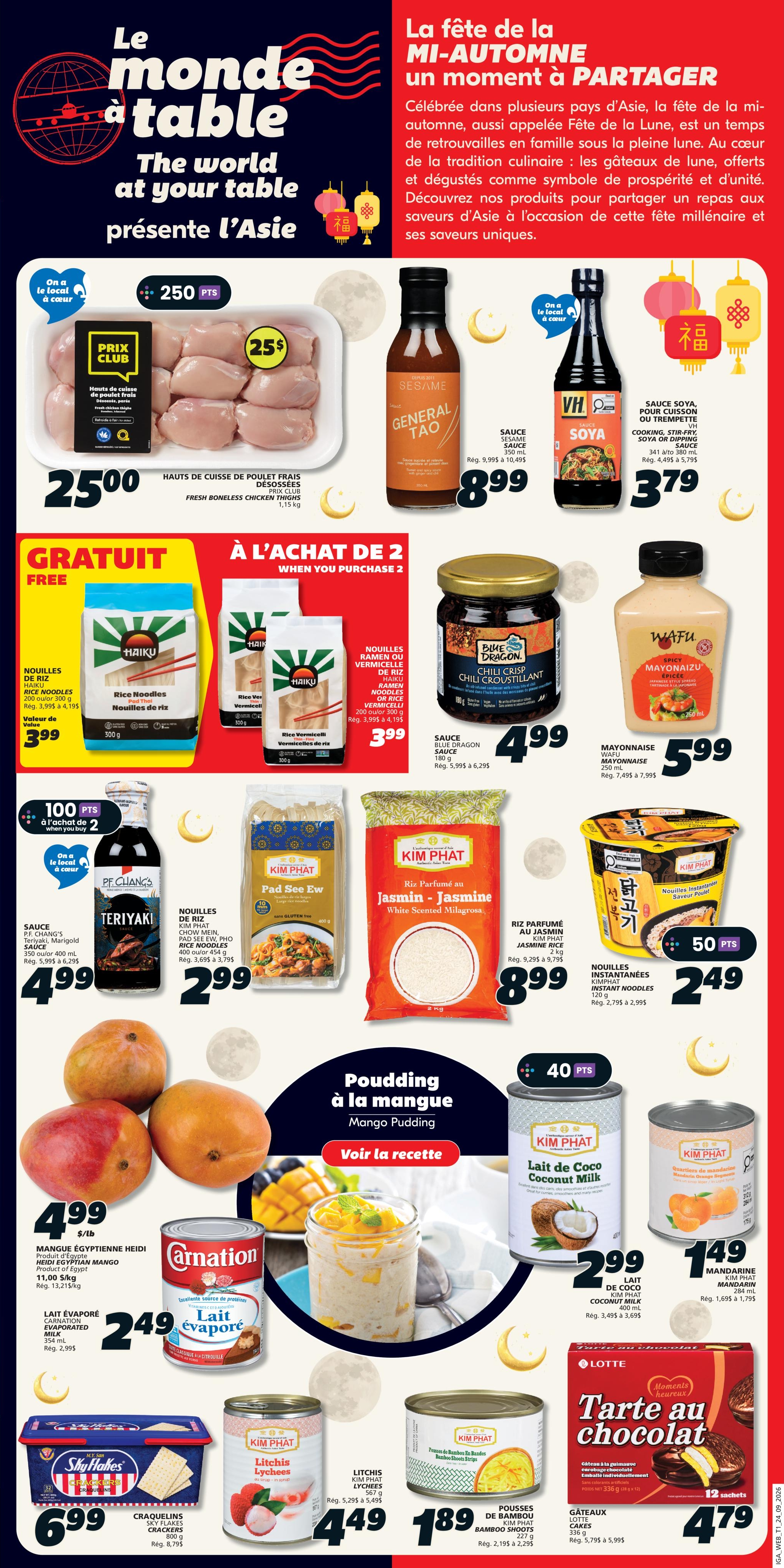 Circulaire Iga Epicerie — page 13, du 24 au 30 septembre 2026