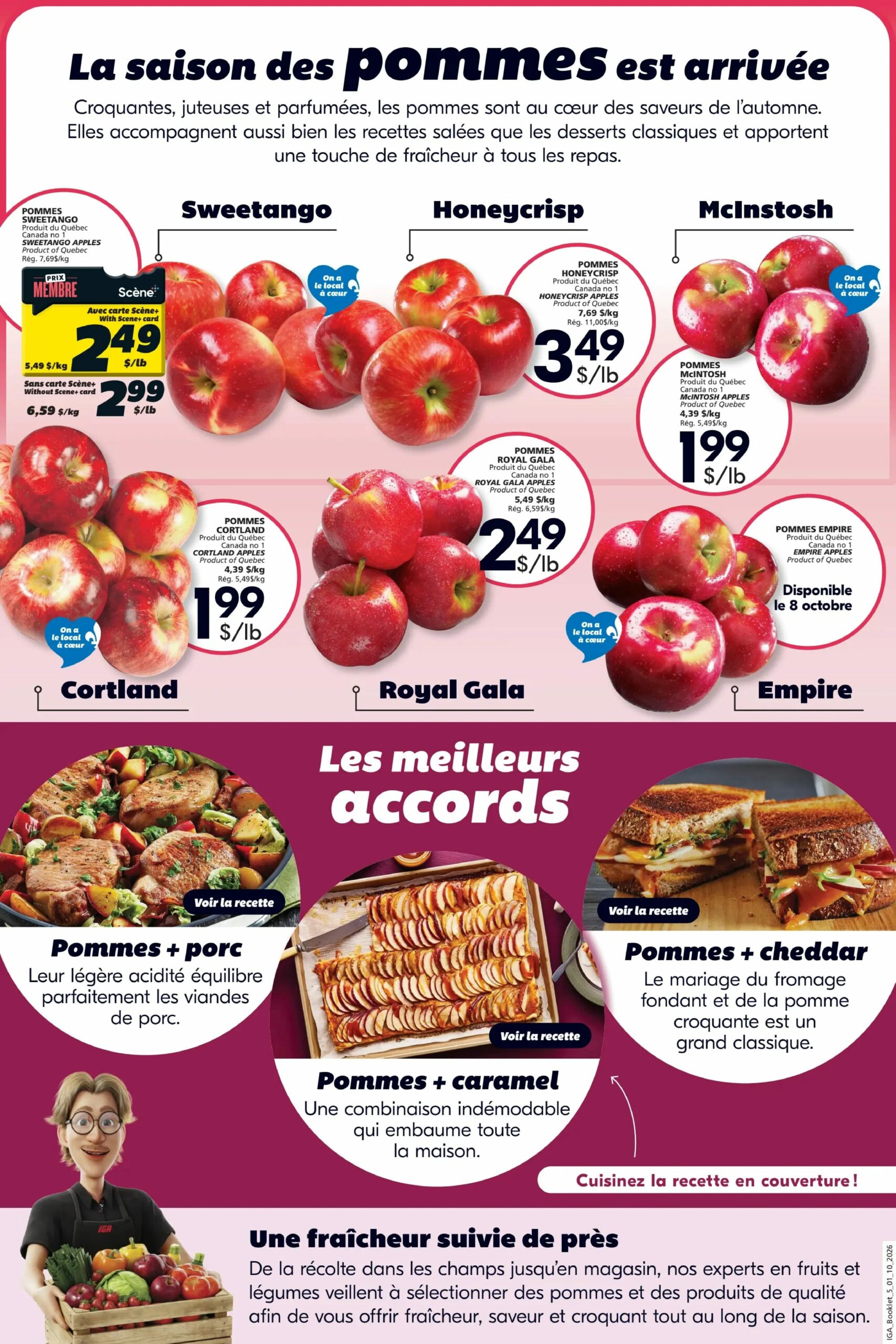 Circulaire IGA Automne — page 5, du 1 au 7 octobre 2026