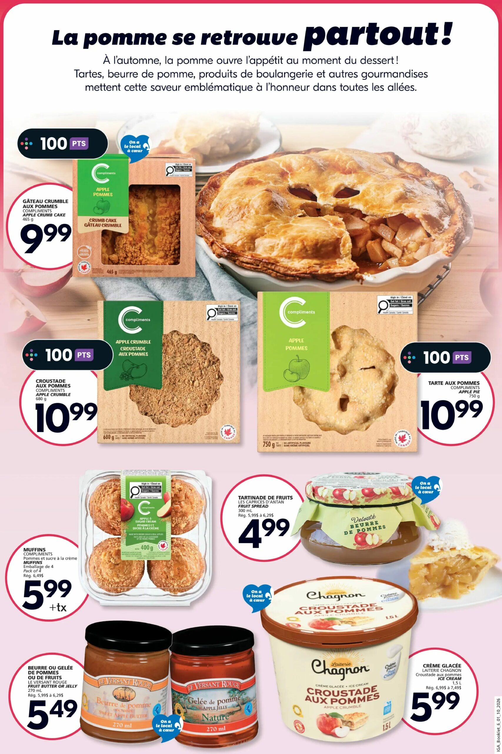 Circulaire IGA Automne — page 6, du 1 au 7 octobre 2026