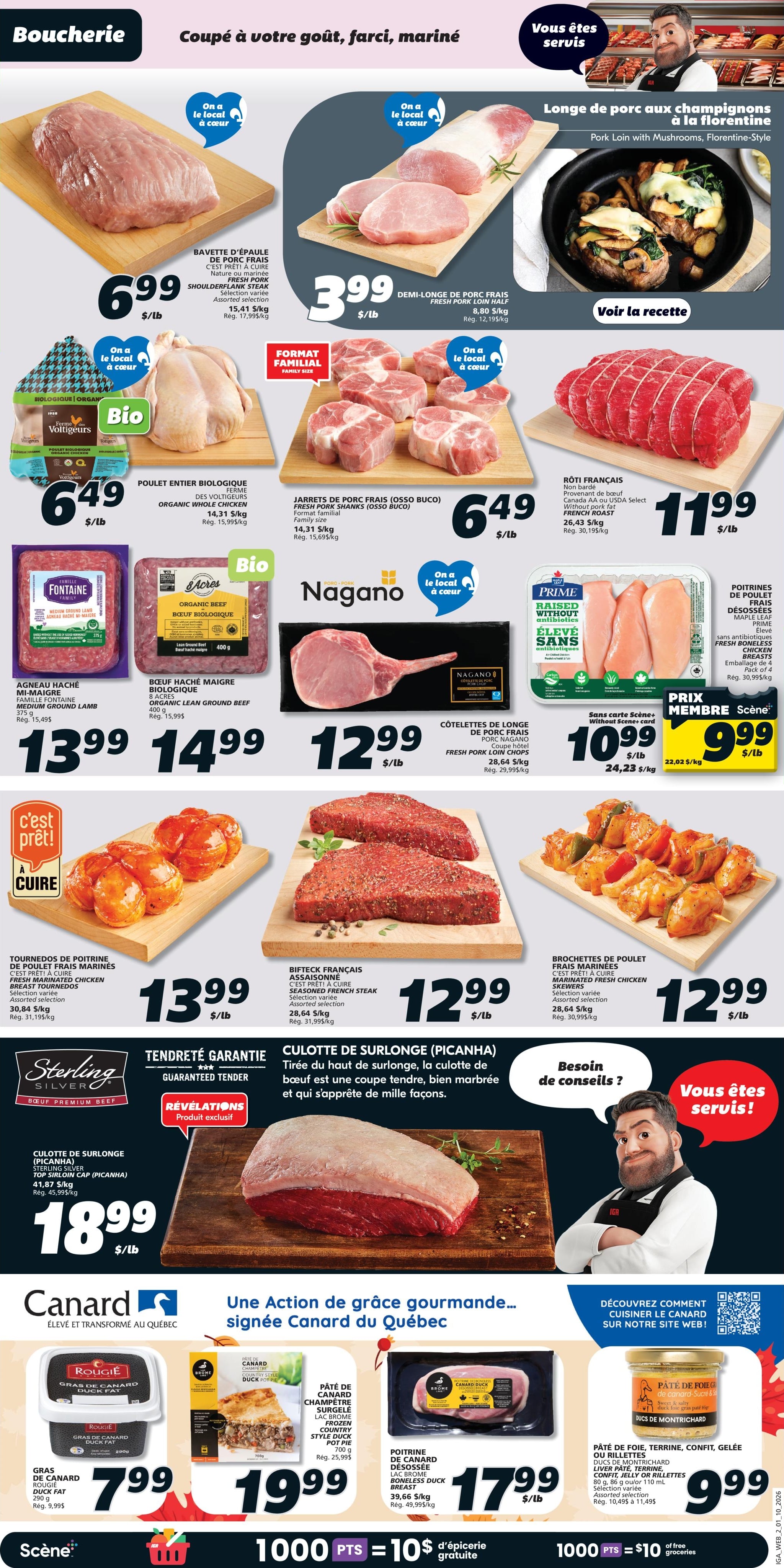 Circulaire IGA Epicerie — page 5, du 1 au 7 octobre 2026