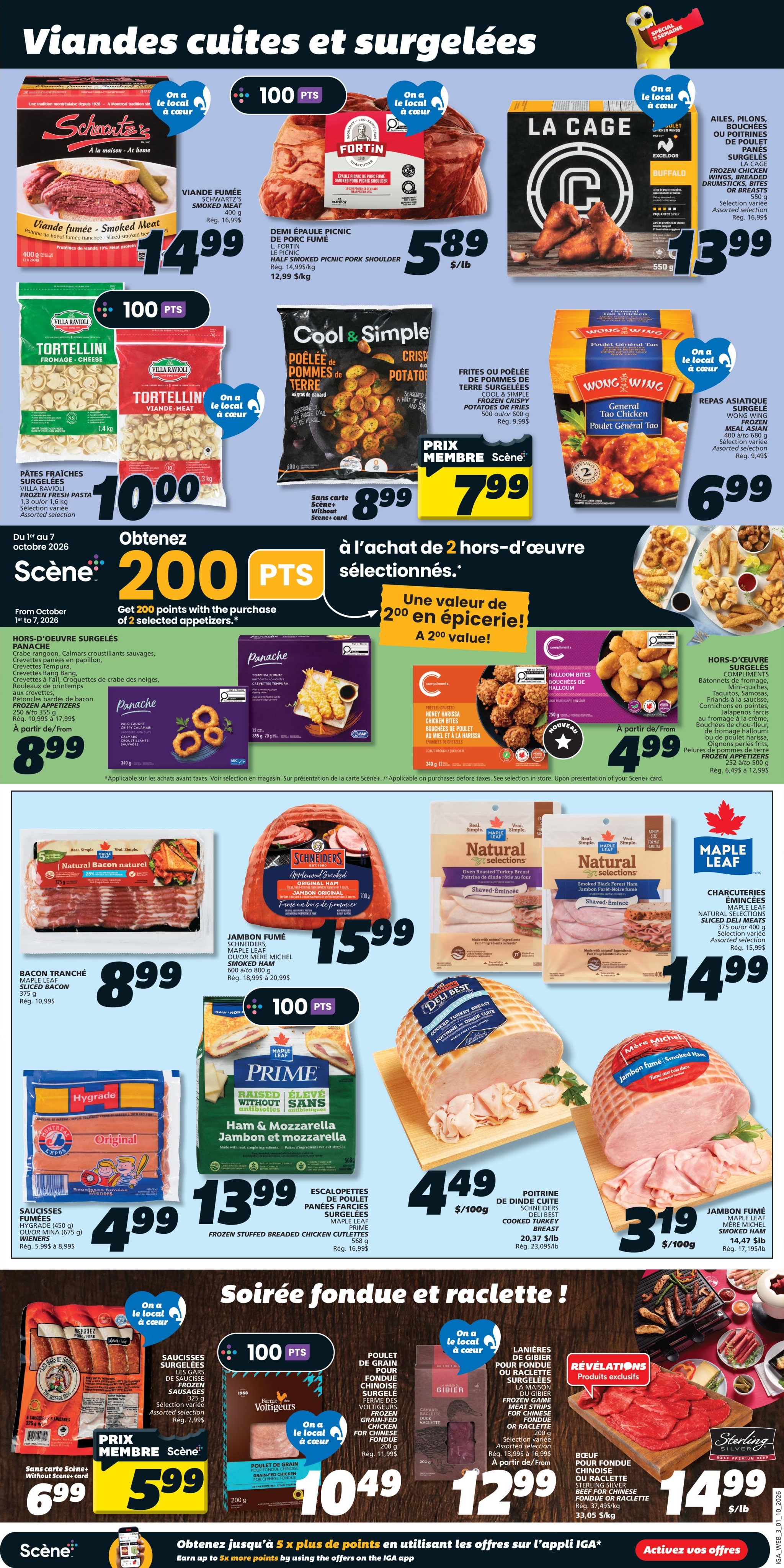 Circulaire IGA Epicerie — page 6, du 1 au 7 octobre 2026