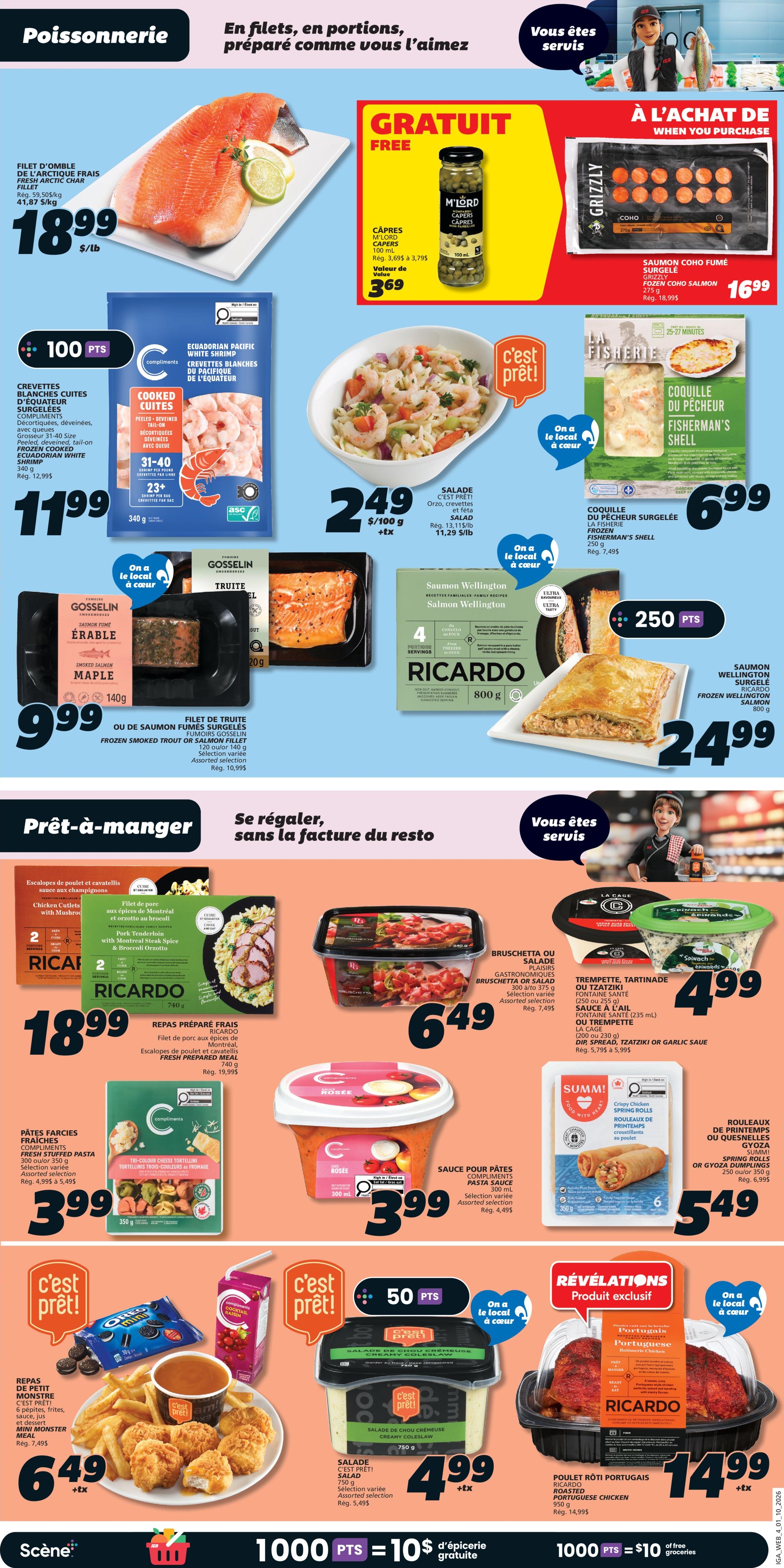 Circulaire IGA Epicerie — page 7, du 1 au 7 octobre 2026
