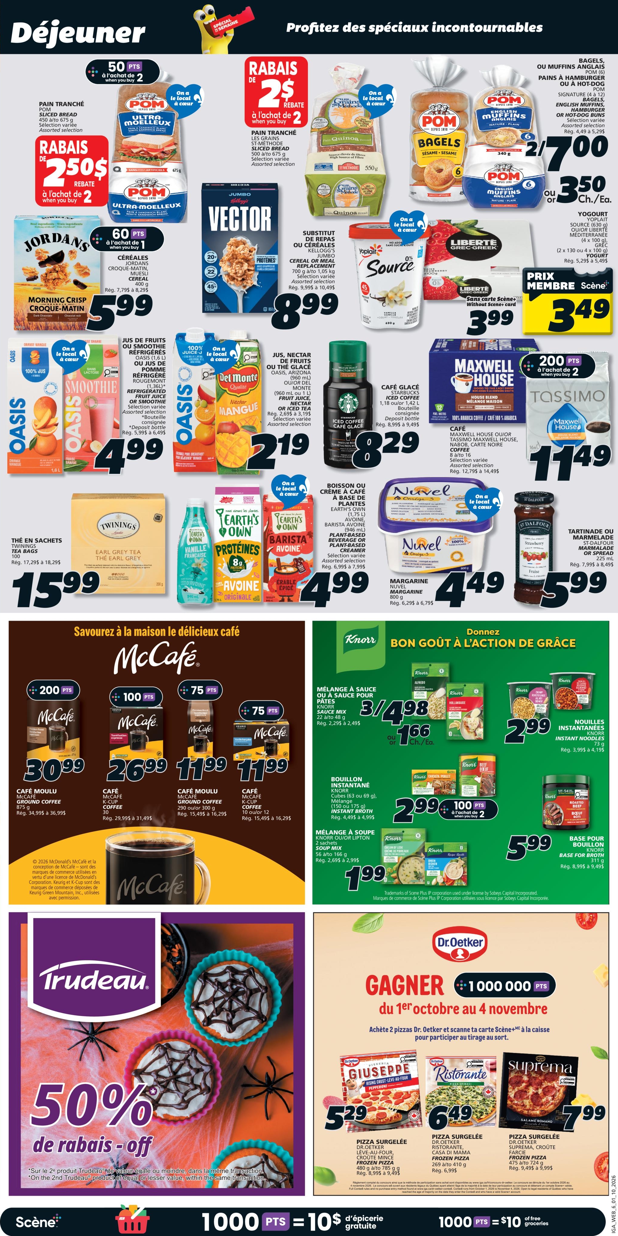 Circulaire IGA Epicerie — page 12, du 1 au 7 octobre 2026