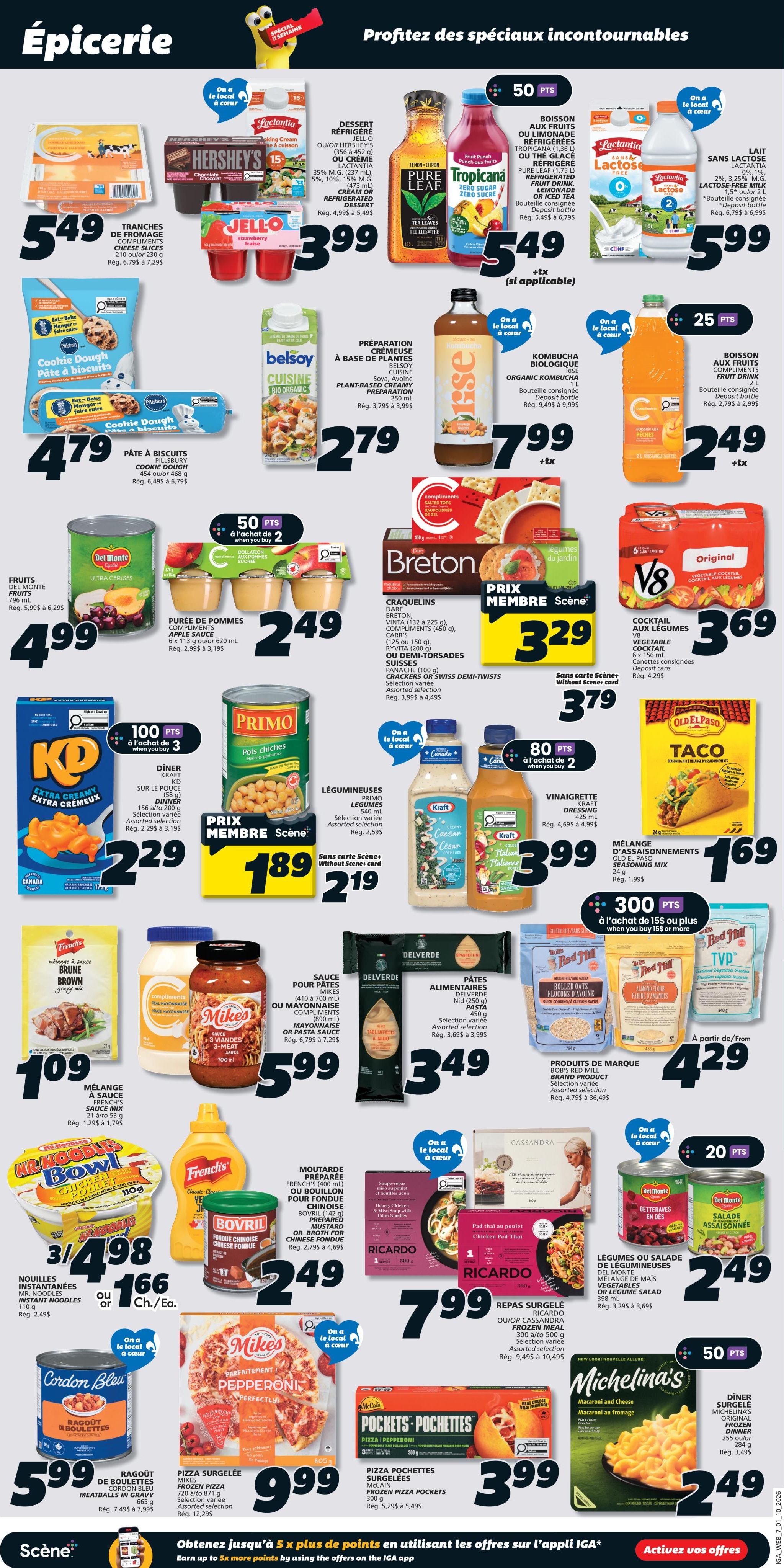 Circulaire IGA Epicerie — page 13, du 1 au 7 octobre 2026