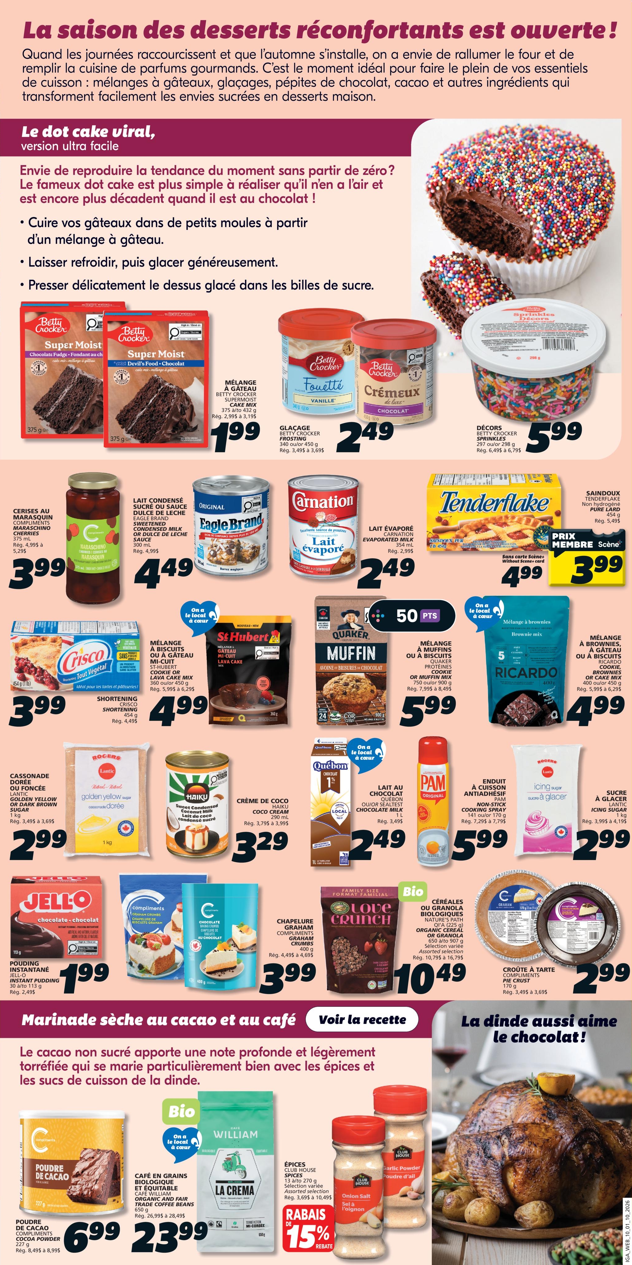 Circulaire IGA Epicerie — page 16, du 1 au 7 octobre 2026