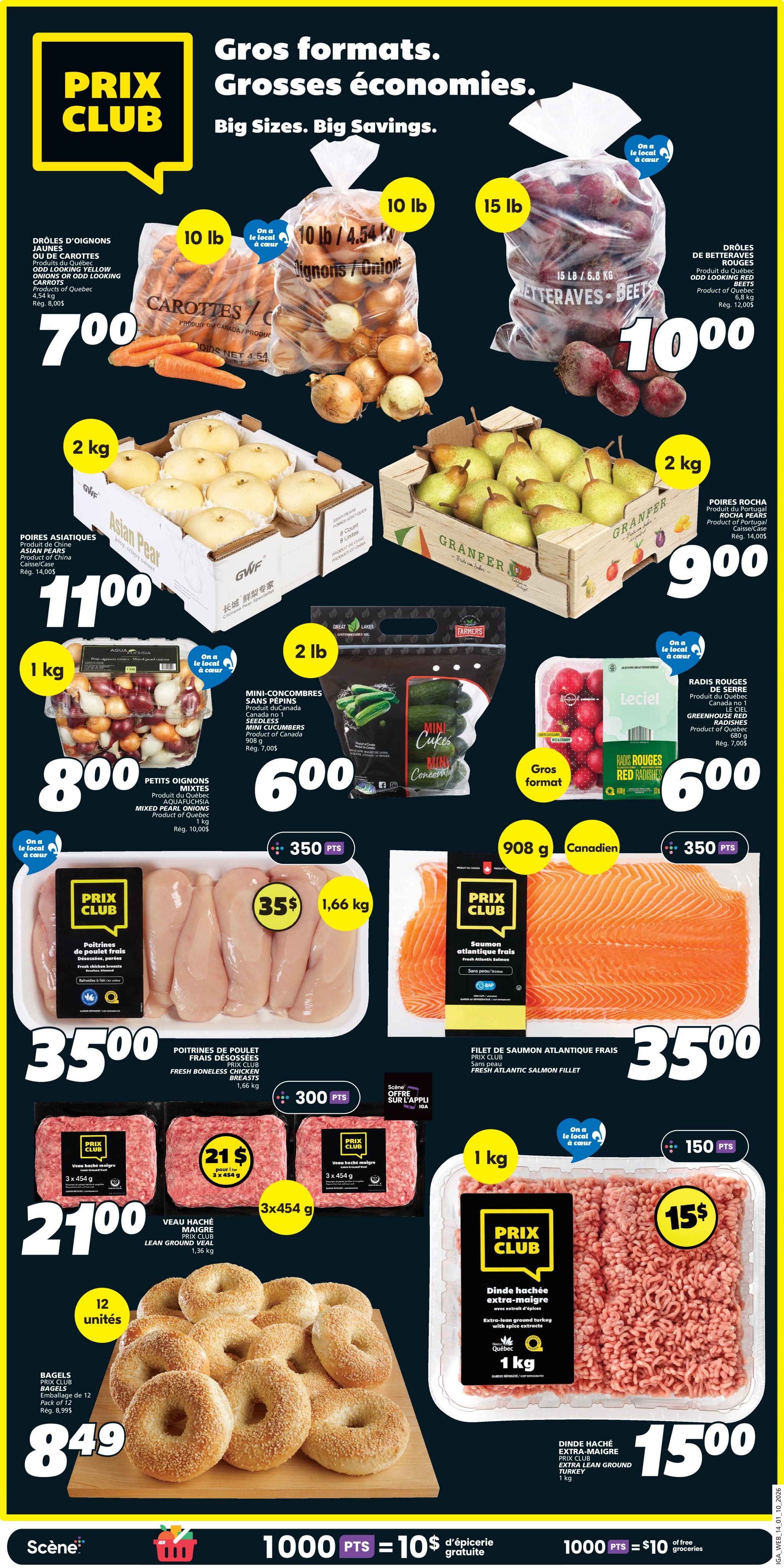 Circulaire IGA Epicerie — page 18, du 1 au 7 octobre 2026