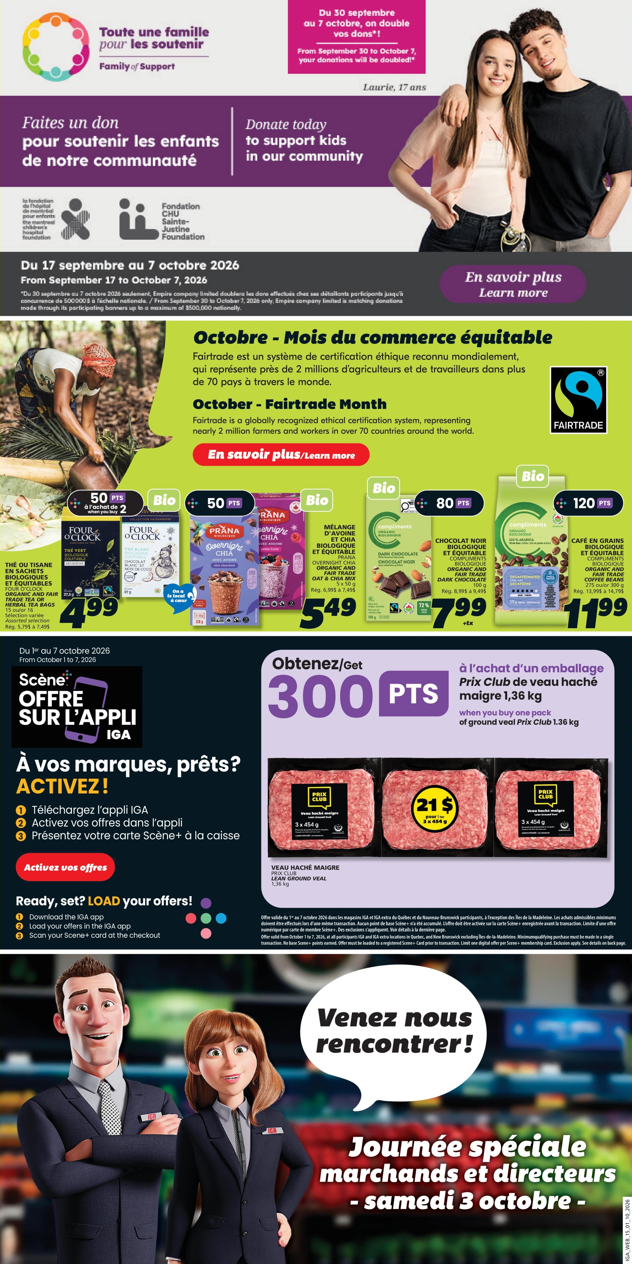 Circulaire IGA Epicerie — page 19, du 1 au 7 octobre 2026