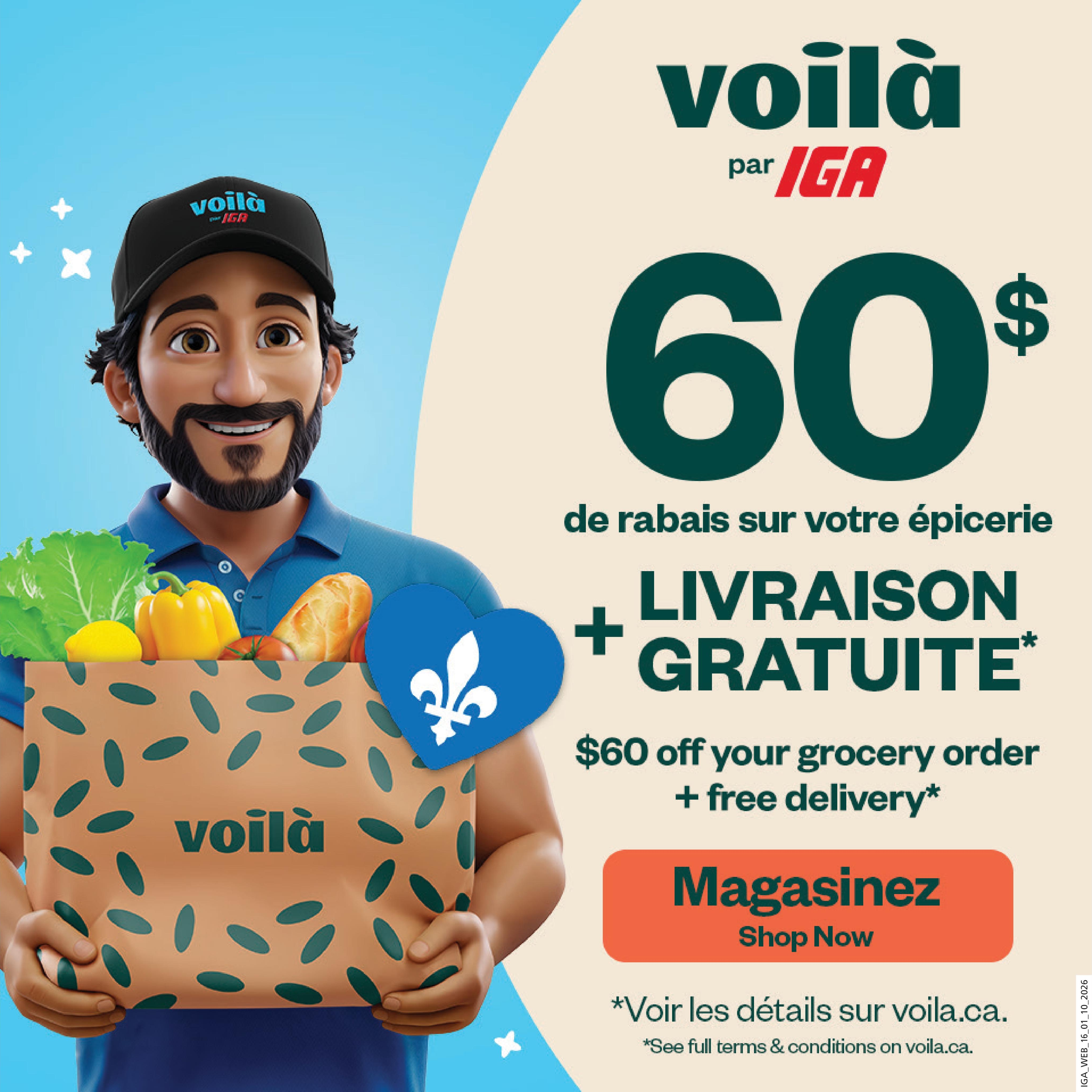 Circulaire IGA Epicerie — page 20, du 1 au 7 octobre 2026