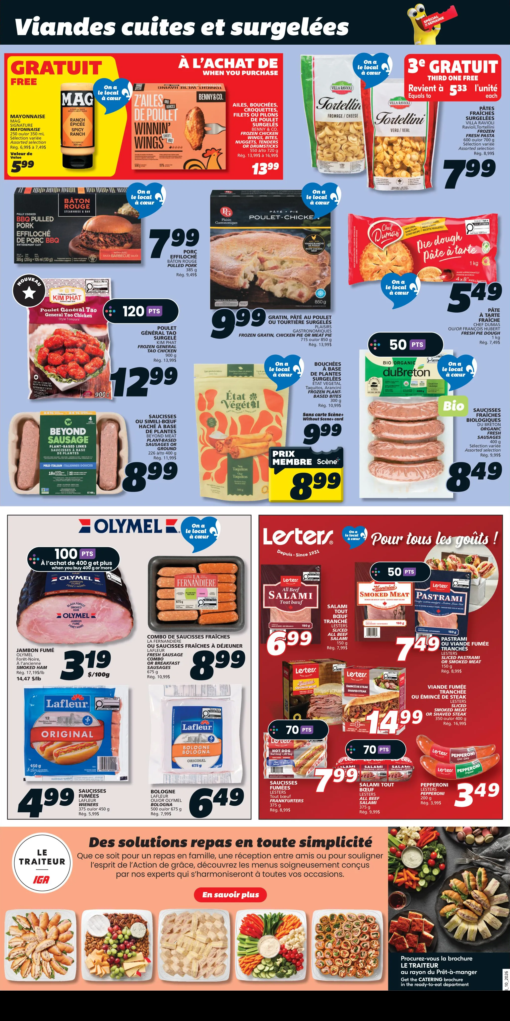 Circulaire IGA Epicerie — page 7, du 8 au 14 octobre 2026