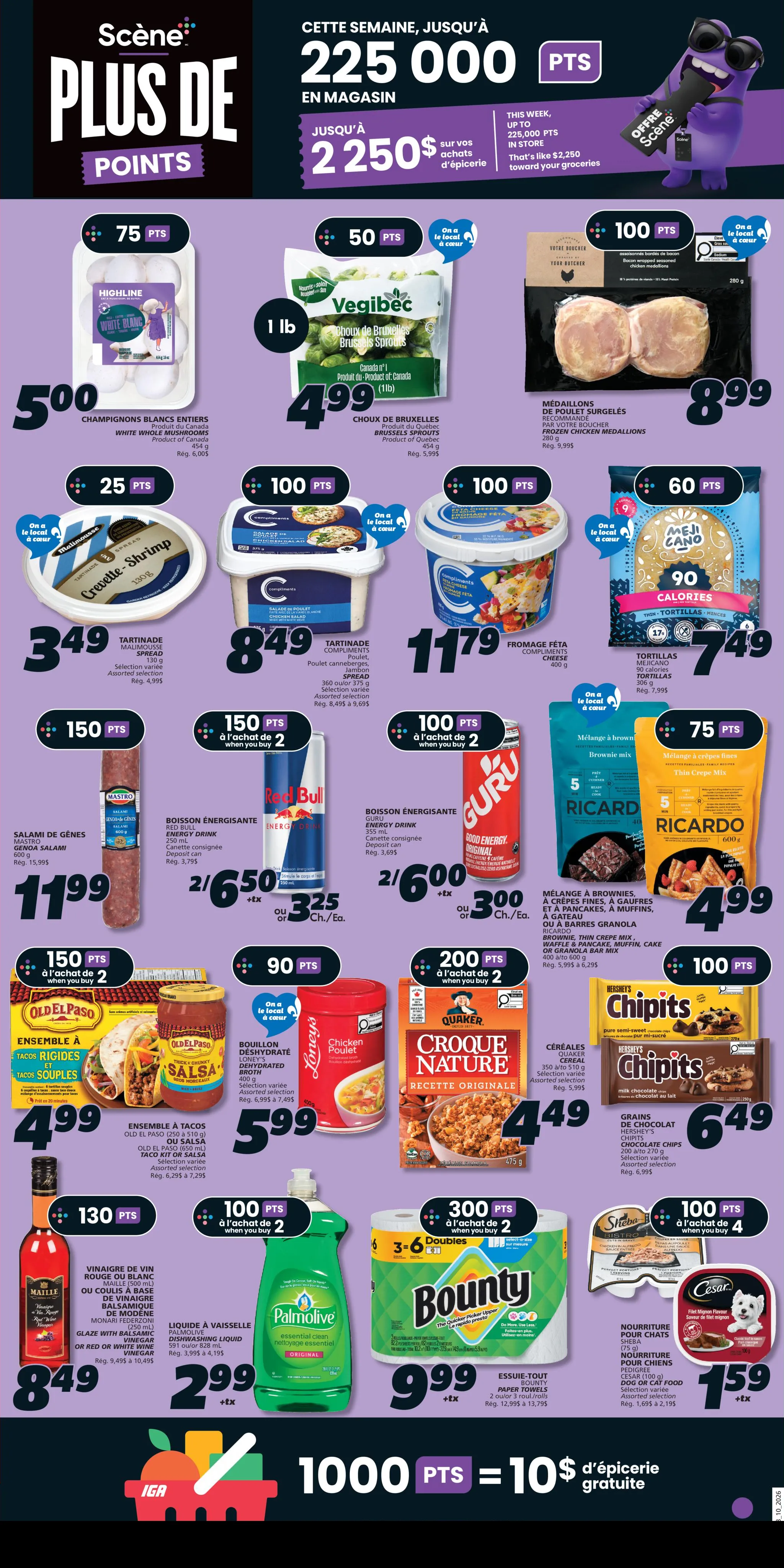 Circulaire IGA Epicerie — page 16, du 8 au 14 octobre 2026
