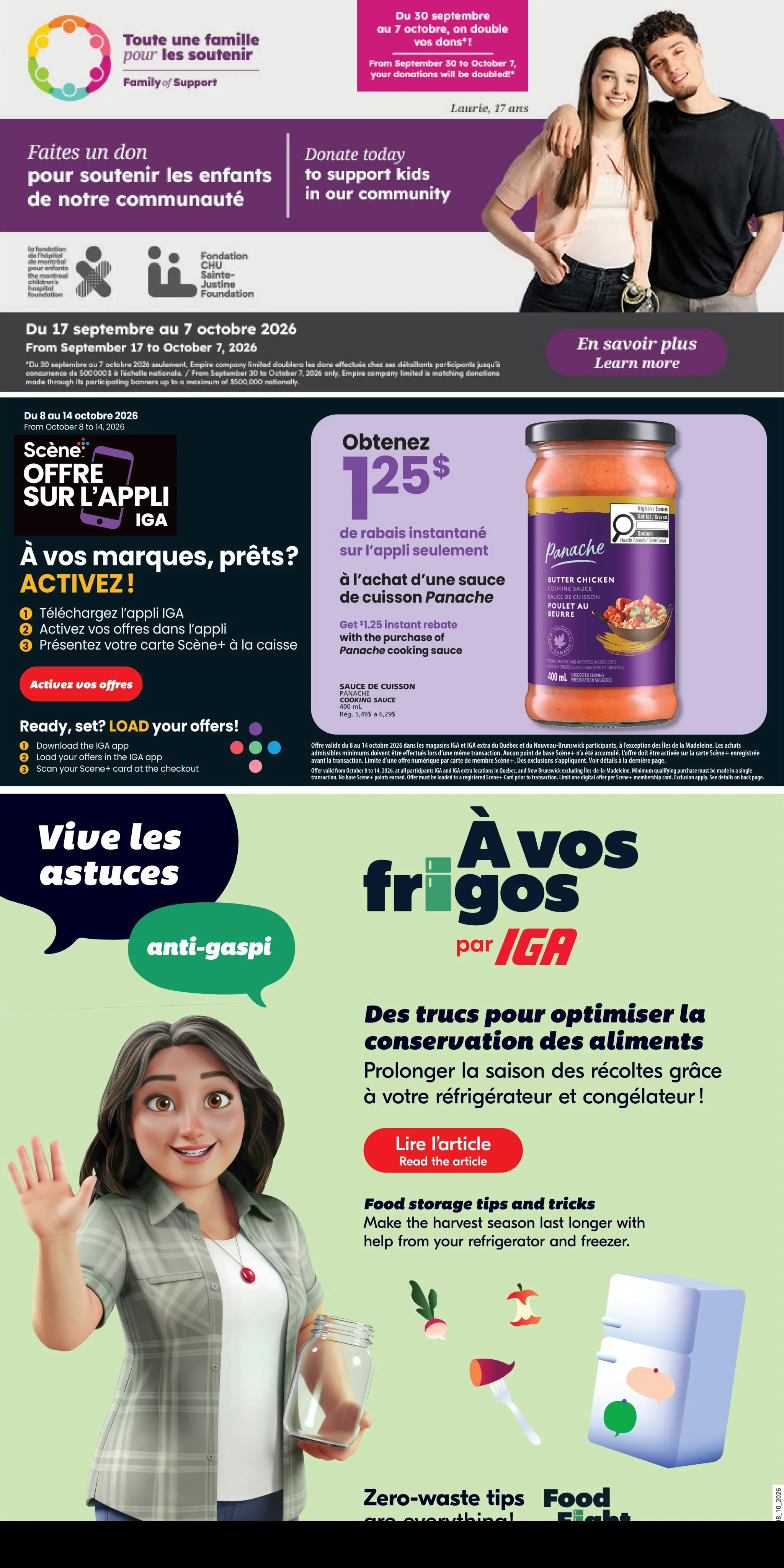 Circulaire IGA Epicerie — page 19, du 8 au 14 octobre 2026