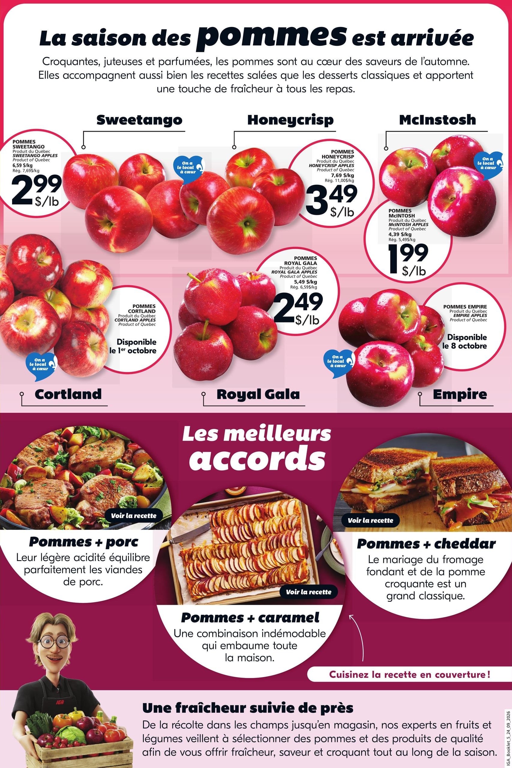 Circulaire IGA L Automne A Savourer — page 5, du 24 septembre au 14 octobre 2026