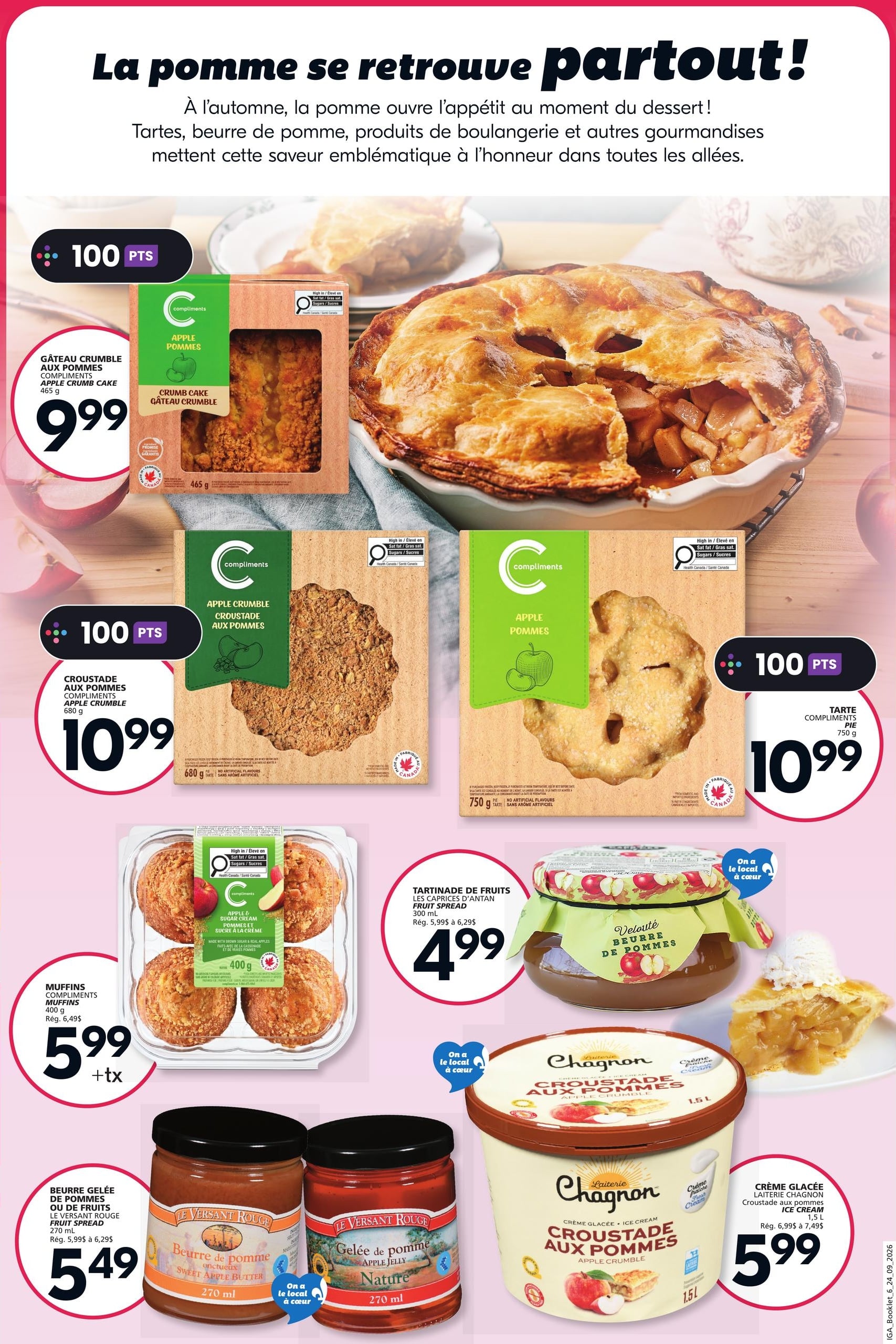 Circulaire IGA L Automne A Savourer — page 6, du 24 septembre au 14 octobre 2026