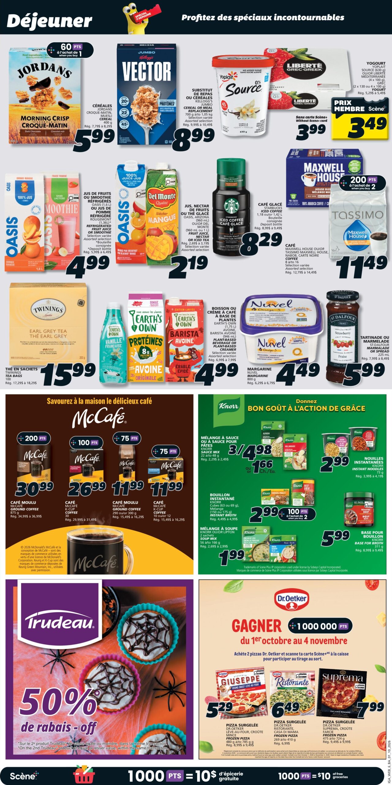 Circulaire IGA Nouveau Brunswick — page 11, du 1 au 7 octobre 2026
