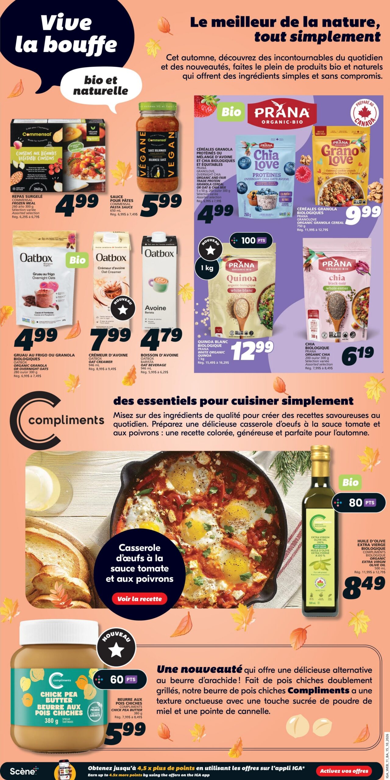 Circulaire IGA Nouveau Brunswick — page 14, du 15 au 21 octobre 2026