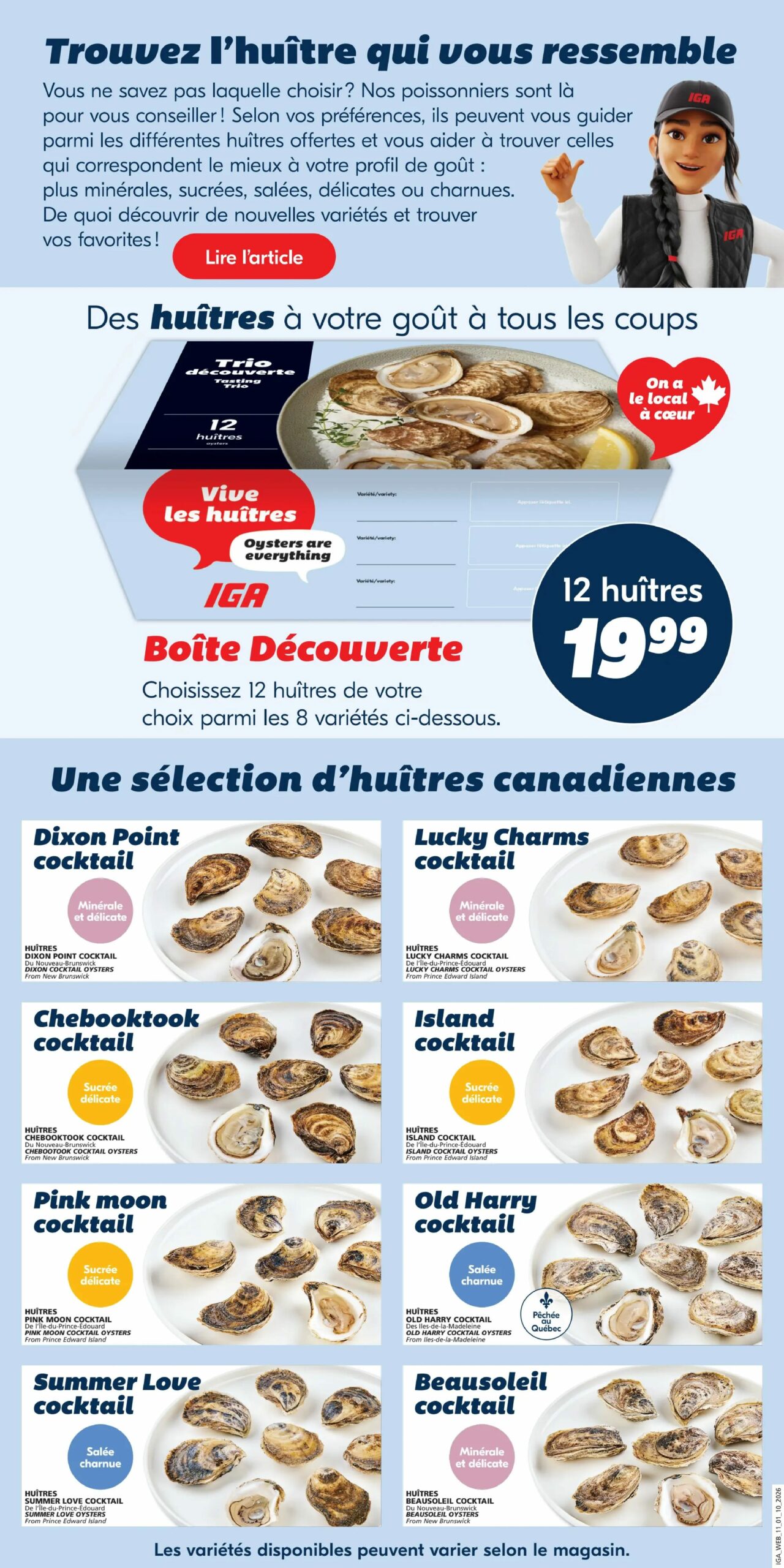 Circulaire IGA Quebec — page 7, du 1 au 7 octobre 2026