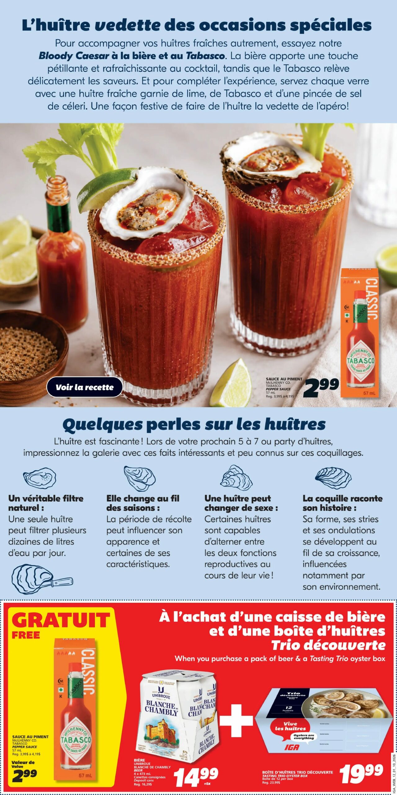 Circulaire IGA Quebec — page 8, du 1 au 7 octobre 2026