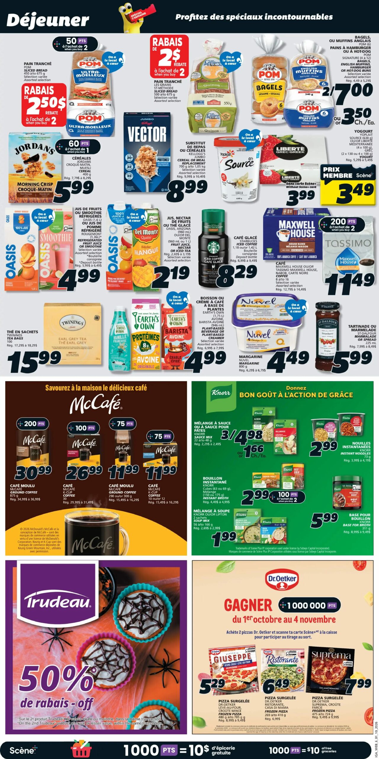 Circulaire IGA Quebec — page 10, du 1 au 7 octobre 2026