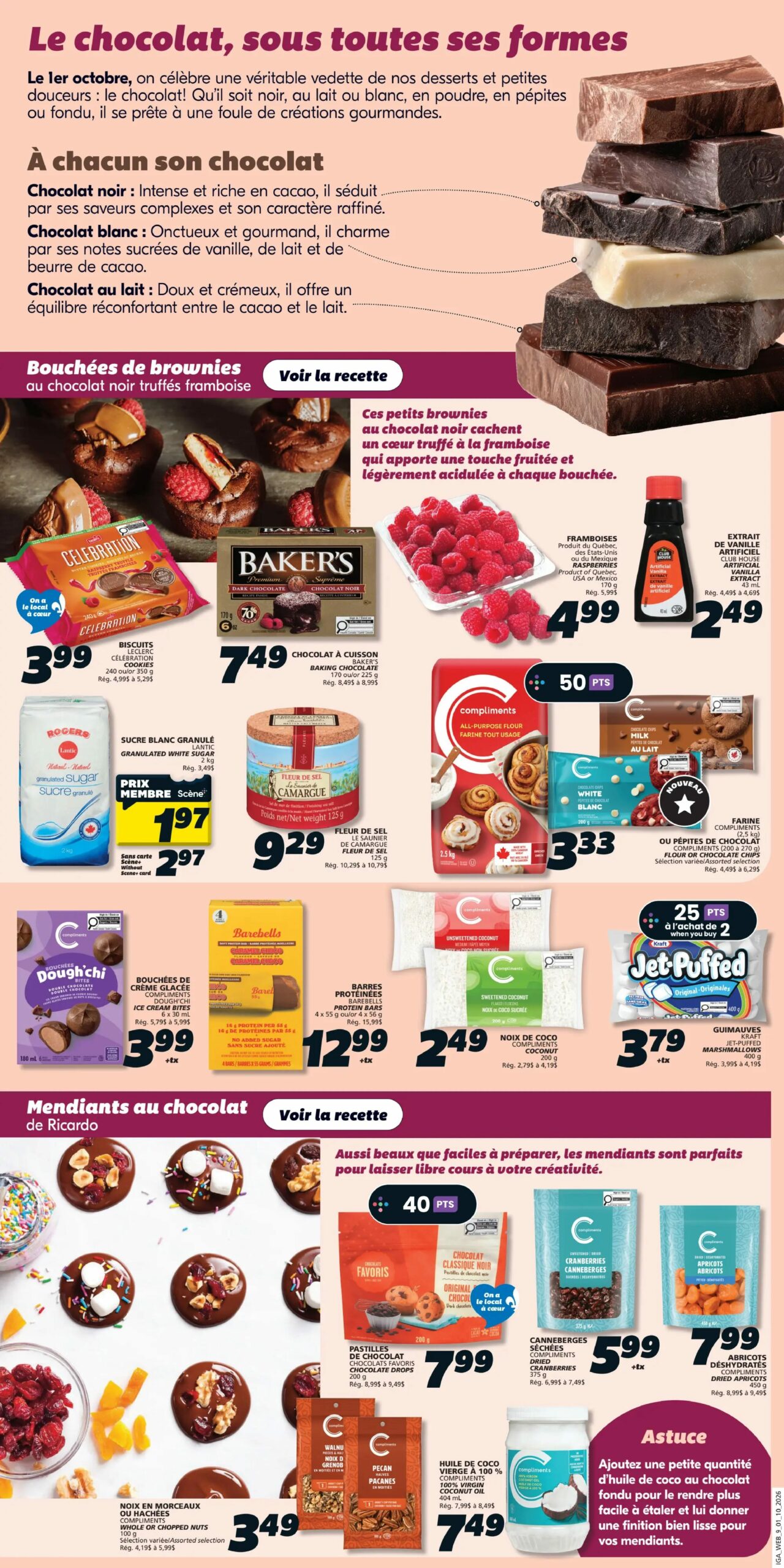 Circulaire IGA Quebec — page 13, du 1 au 7 octobre 2026