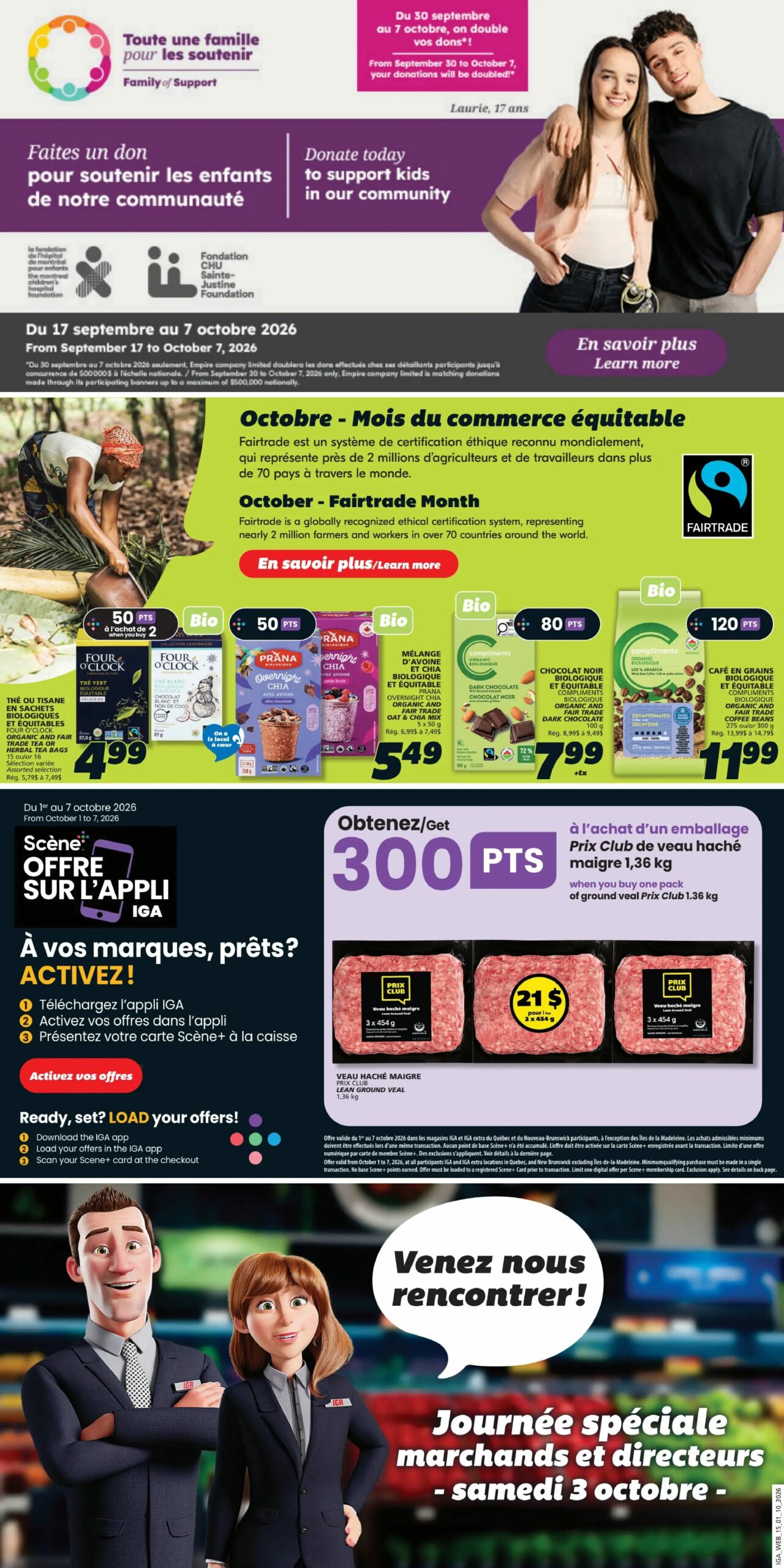 Circulaire IGA Quebec — page 17, du 1 au 7 octobre 2026