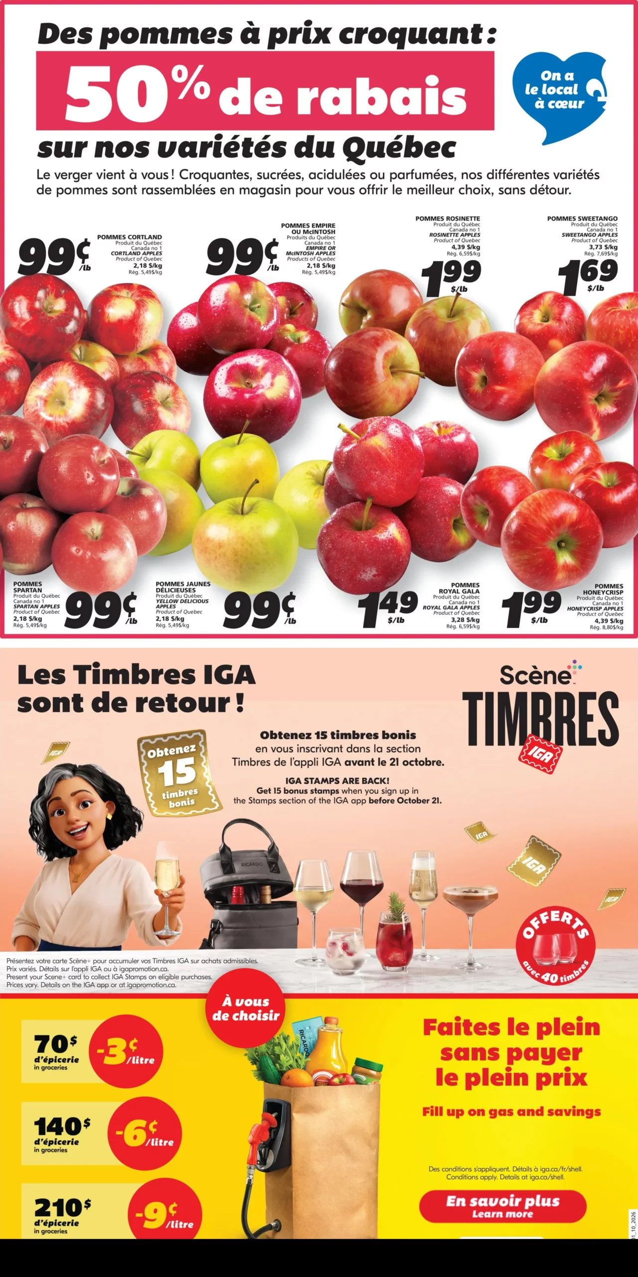 Circulaire IGA Quebec — page 5, du 8 au 14 octobre 2026