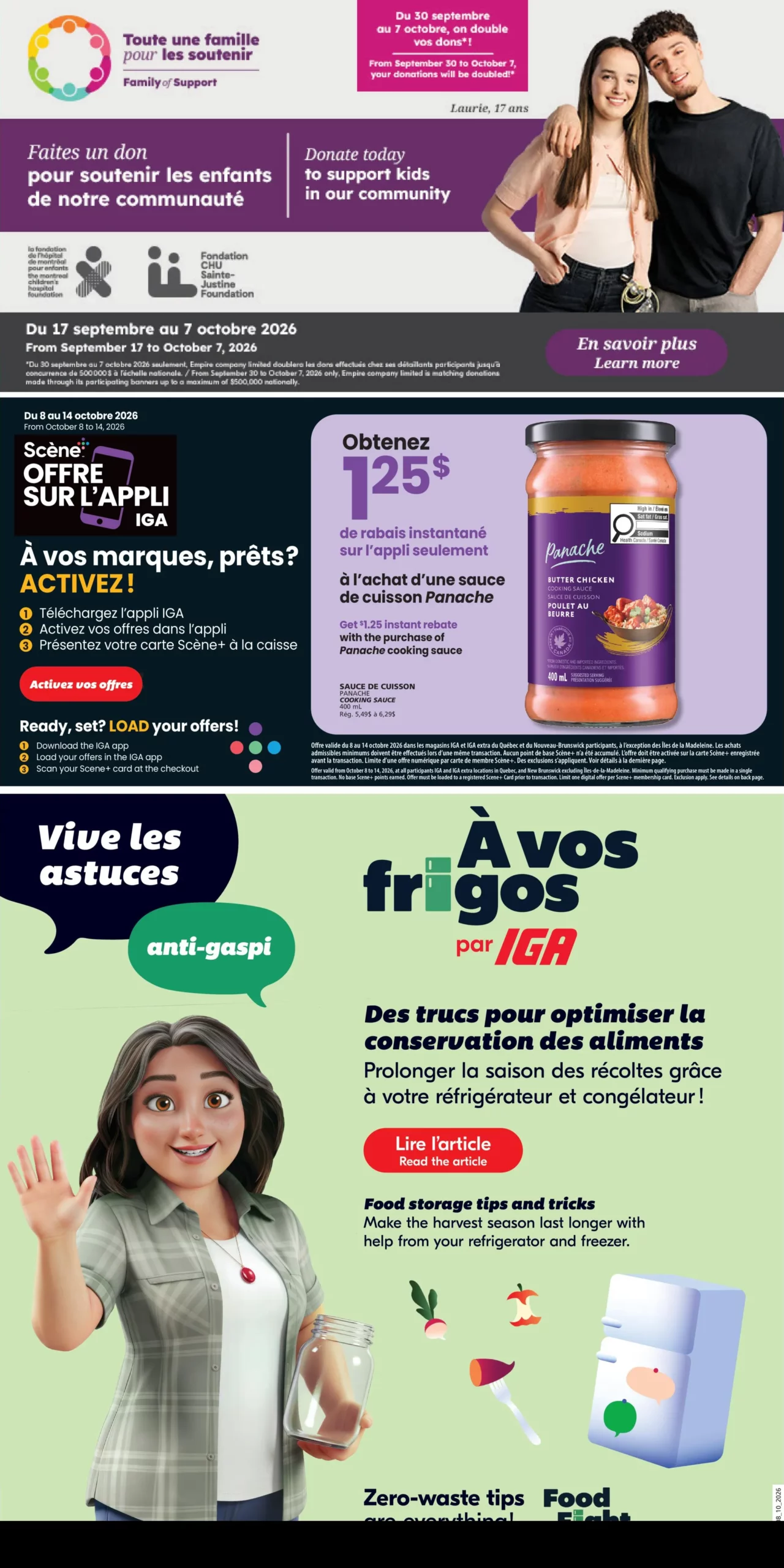 Circulaire IGA Quebec — page 19, du 8 au 14 octobre 2026