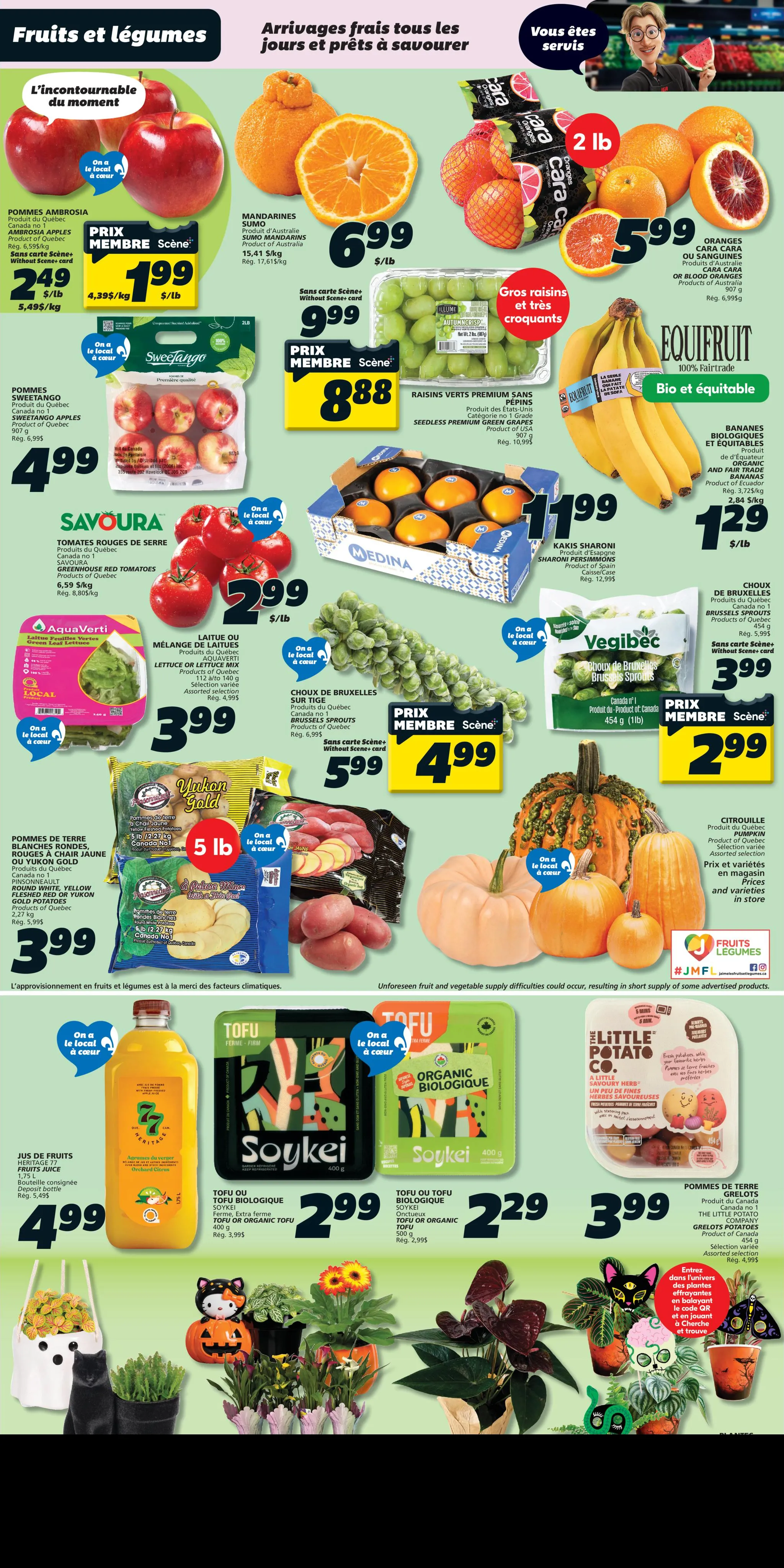 Circulaire IGA Quebec — page 3, du 15 au 21 octobre 2026