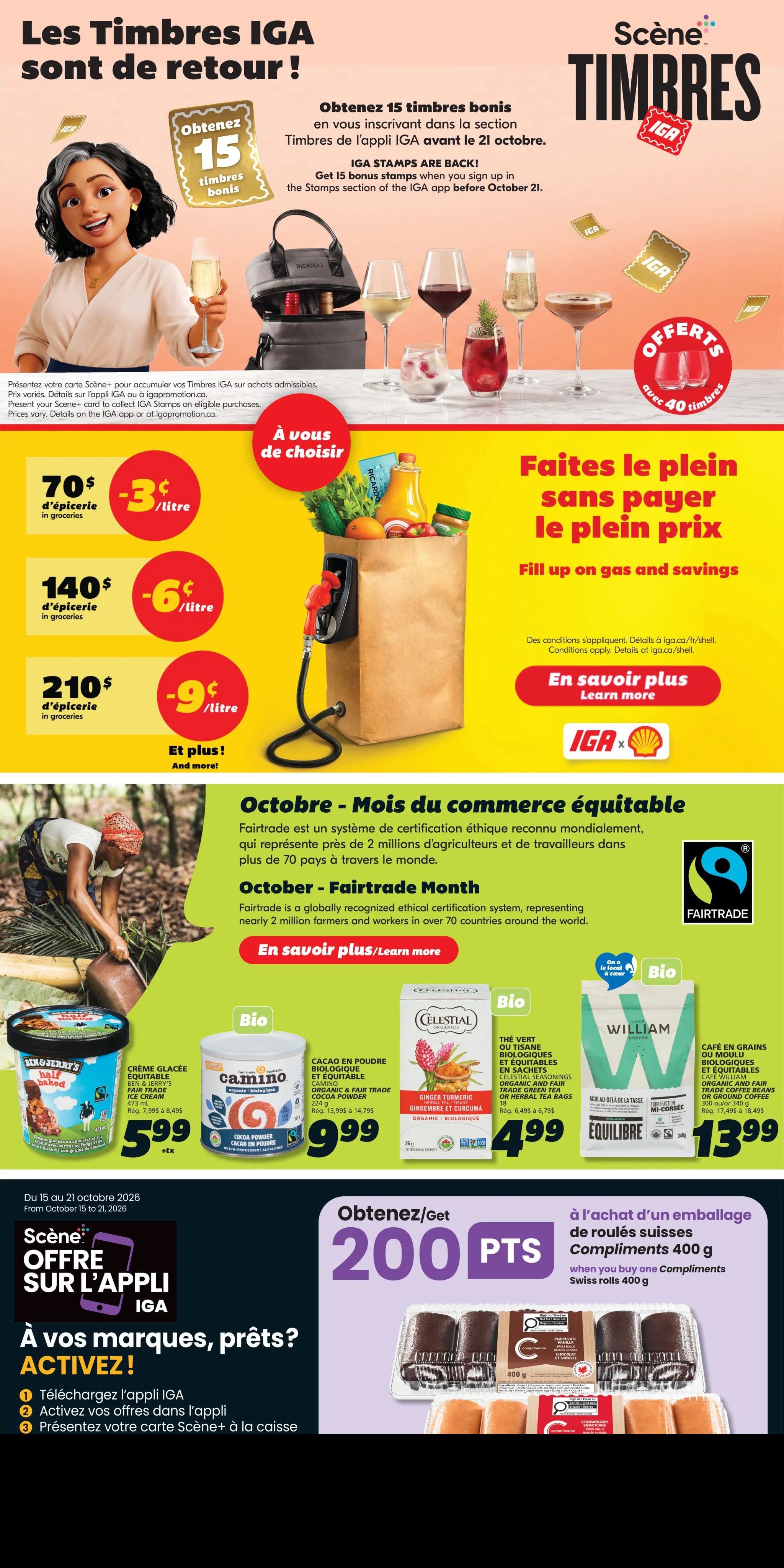 Circulaire IGA Quebec — page 18, du 15 au 21 octobre 2026