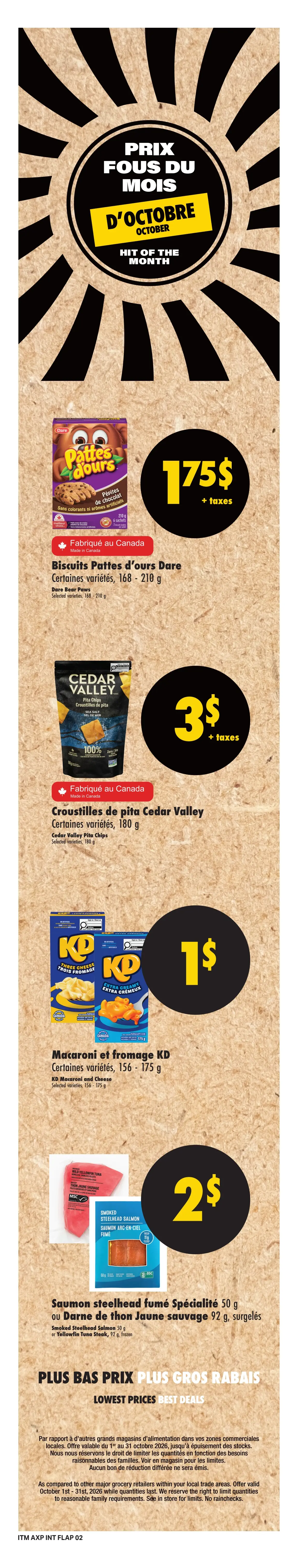 Circulaire L'intermarché Destination Fraicheur — page 14, du 8 au 14 octobre 2026