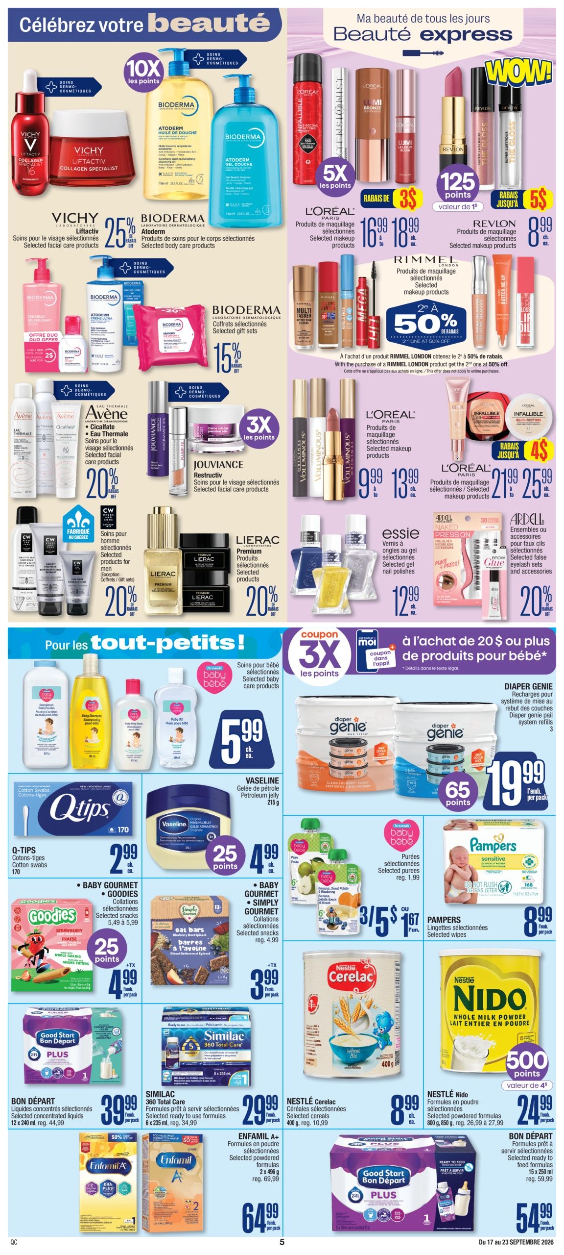 Circulaire Jean Coutu — page 6, du 17 au 23 septembre 2026