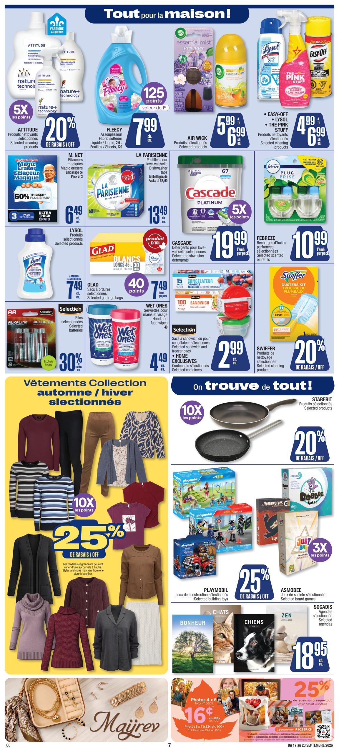 Circulaire Jean Coutu — page 8, du 17 au 23 septembre 2026