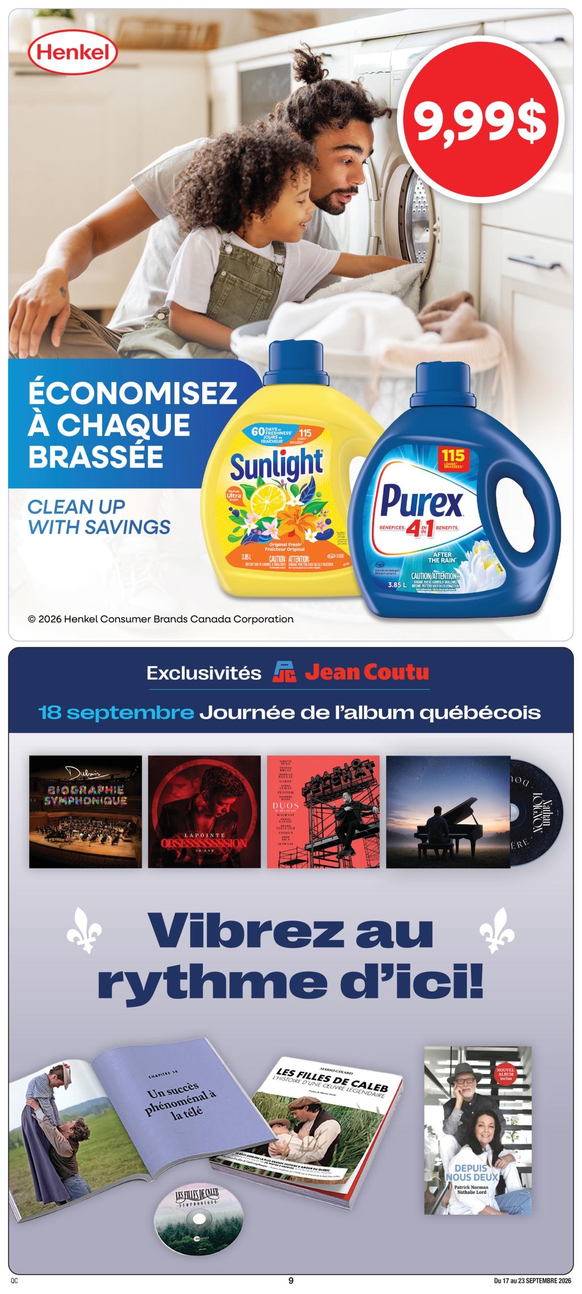 Circulaire Jean Coutu — page 10, du 17 au 23 septembre 2026