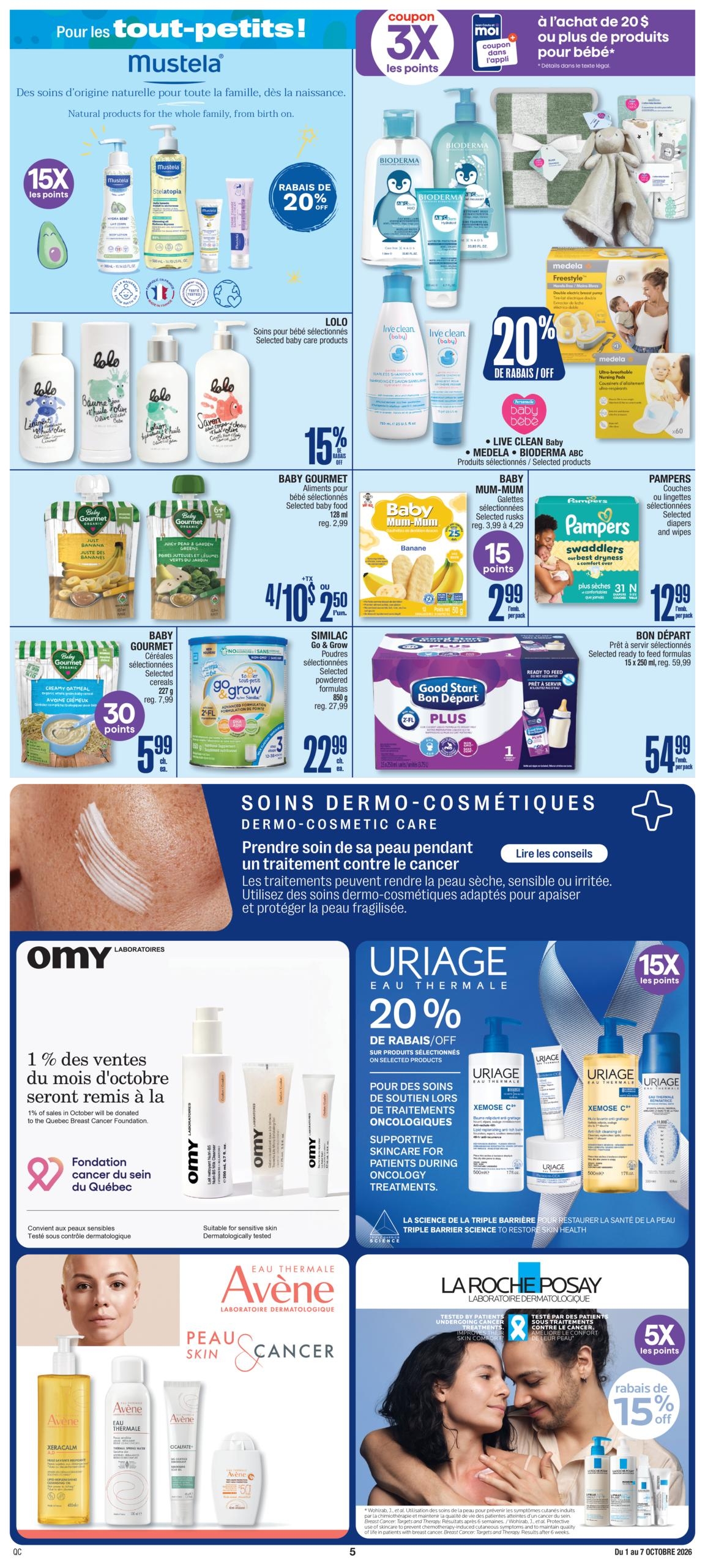 Circulaire Jean Coutu — page 7, du 1 au 7 octobre 2026