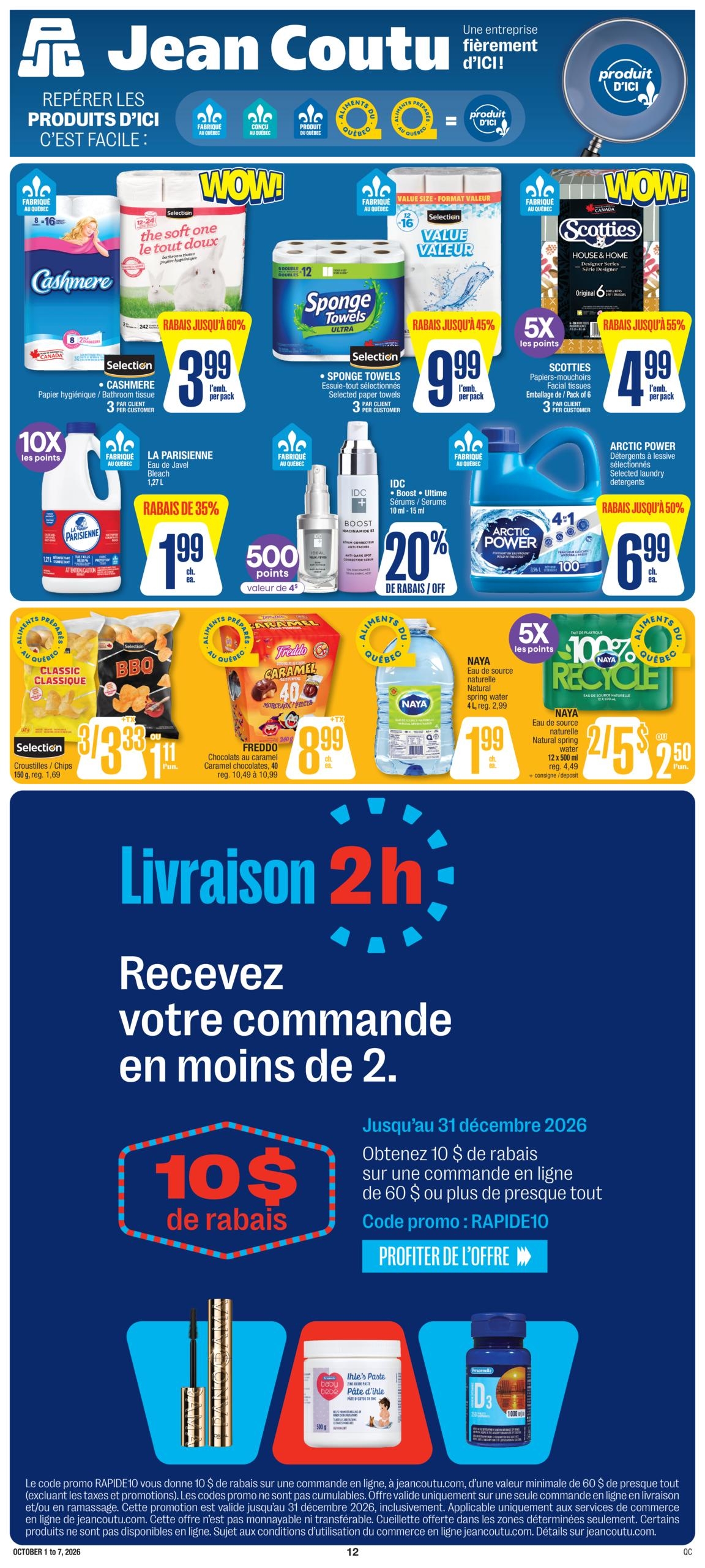 Circulaire Jean Coutu — page 13, du 1 au 7 octobre 2026
