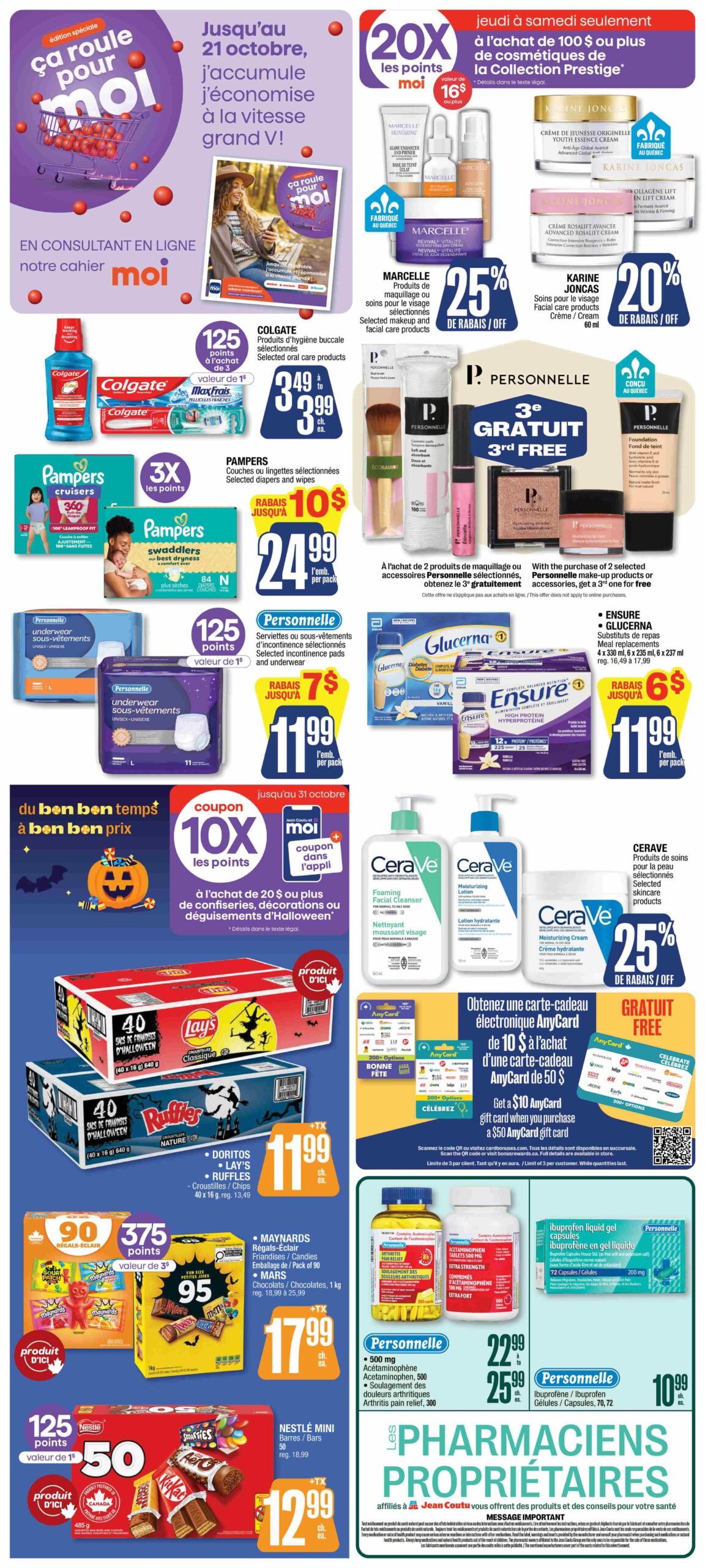 Circulaire Jean Coutu — page 2, du 8 au 14 octobre 2026