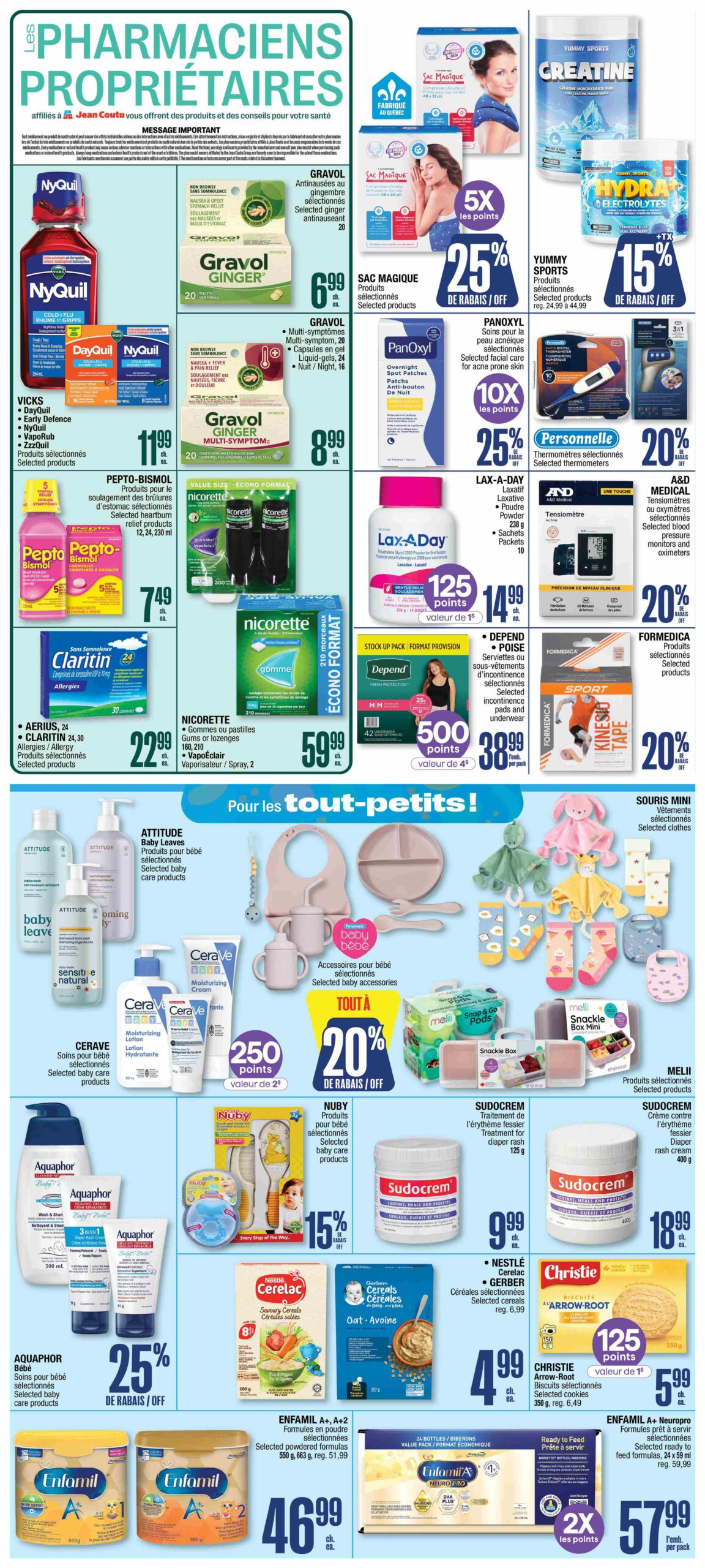 Circulaire Jean Coutu — page 4, du 8 au 14 octobre 2026