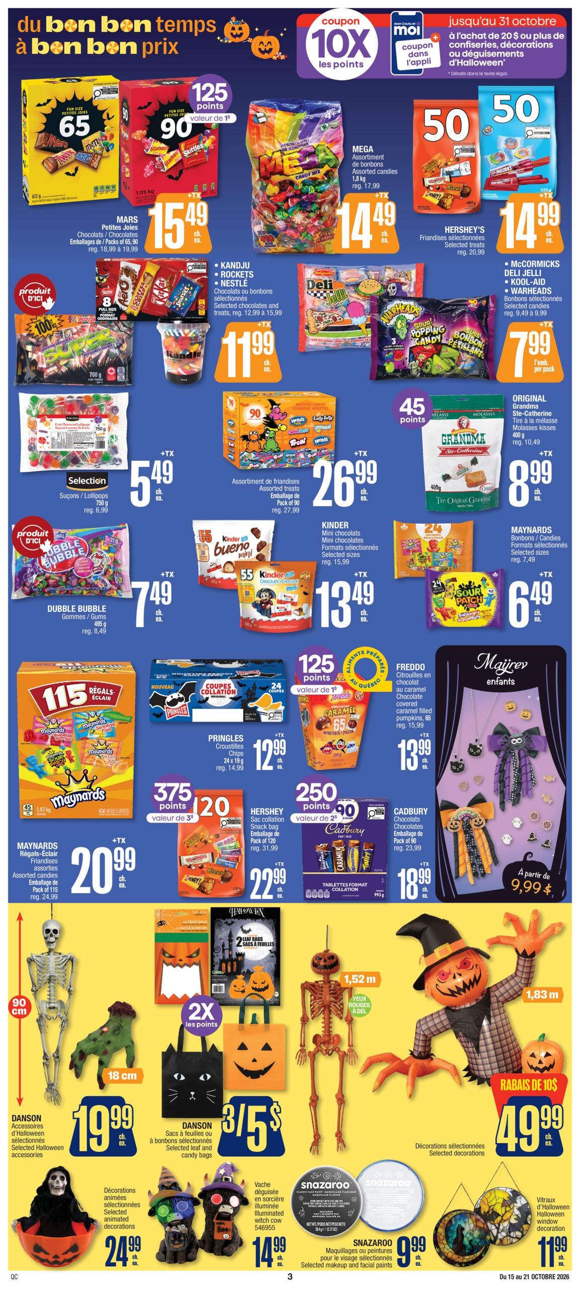 Circulaire Jean Coutu — page 5, du 15 au 21 octobre 2026