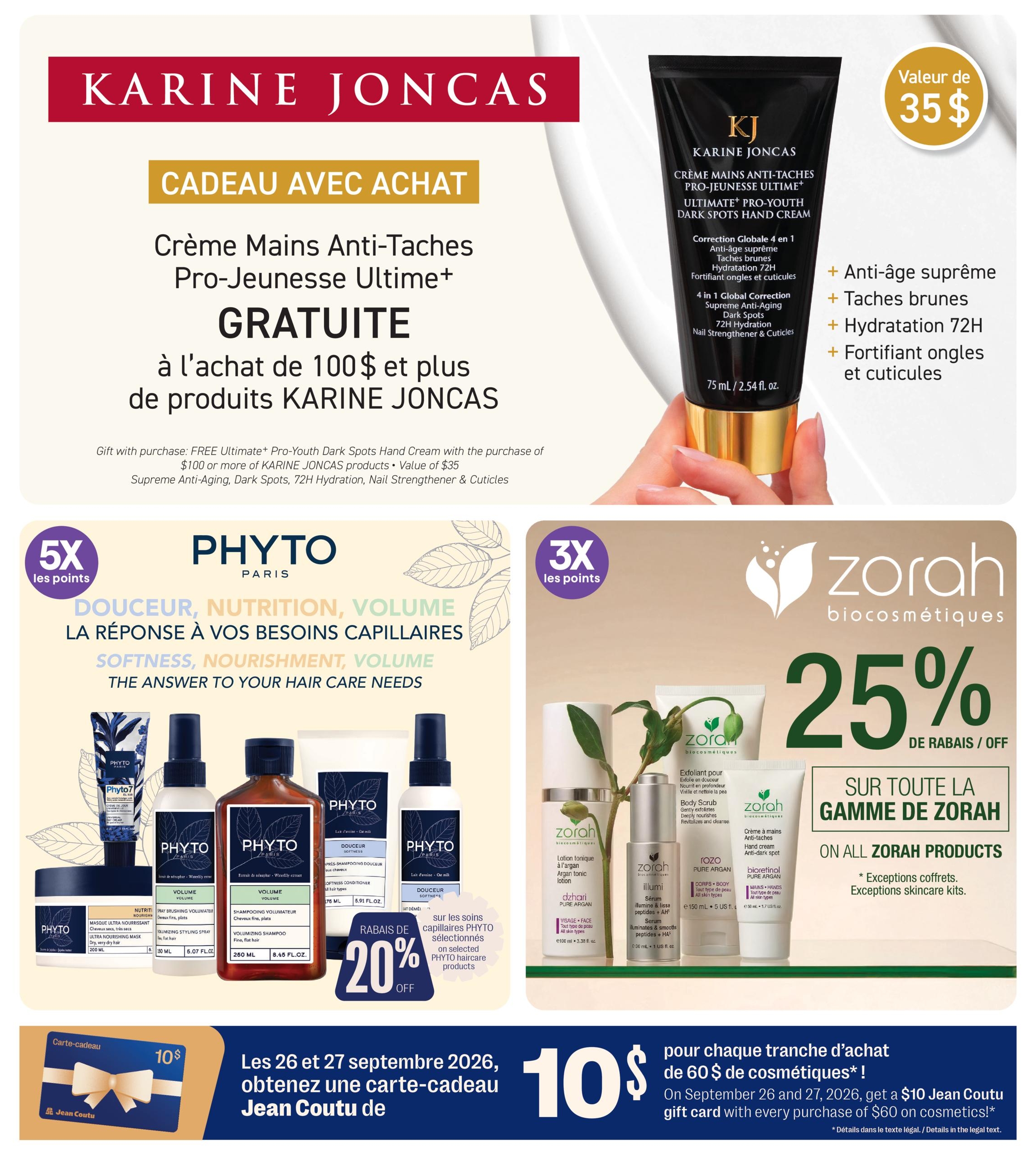 Circulaire Jean Coutu Beauté — page 7, du 24 septembre au 7 octobre 2026