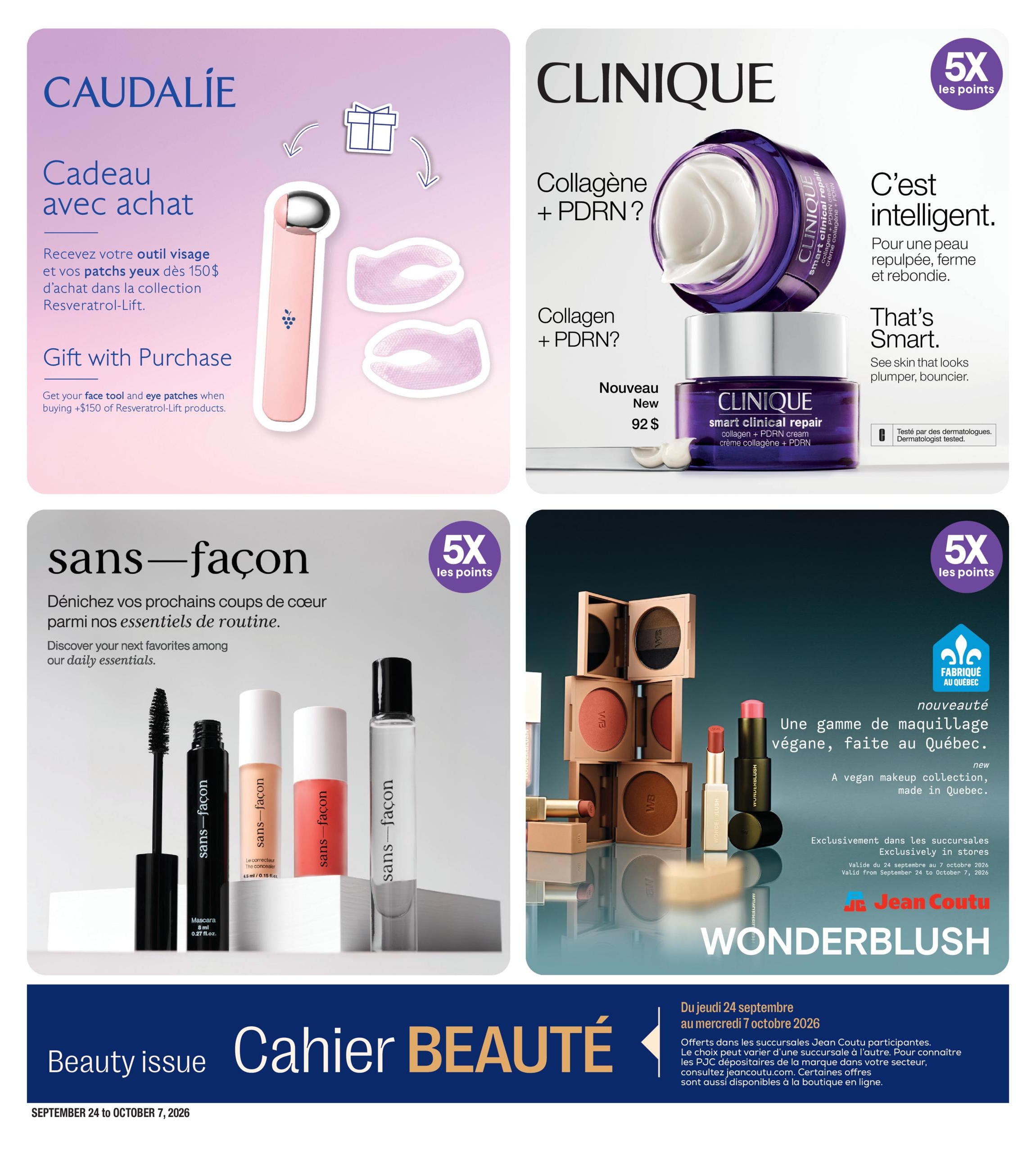 Circulaire Jean Coutu Beauté — page 12, du 24 septembre au 7 octobre 2026