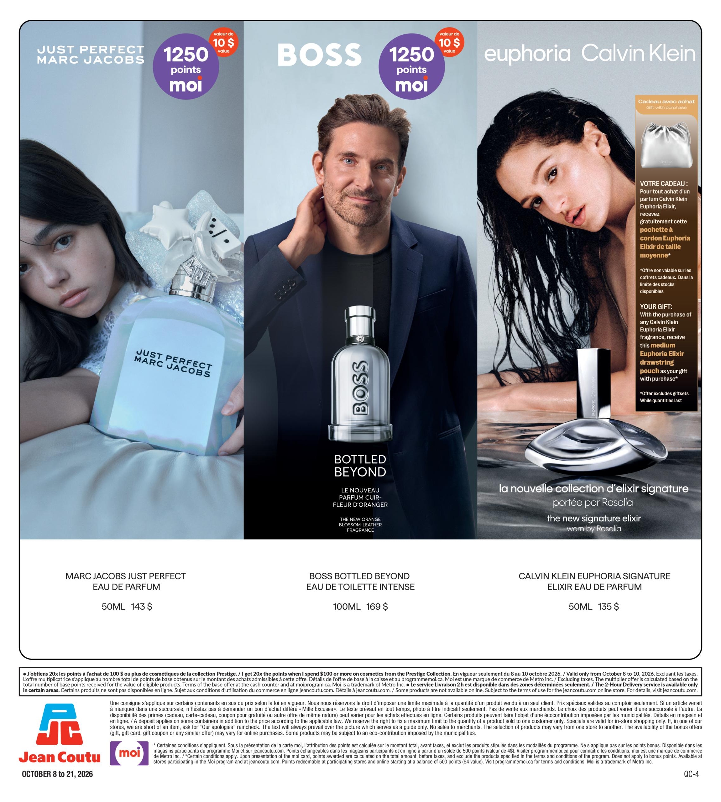 Circulaire Jean Coutu Collection Prestige — page 8, du 8 au 21 octobre 2026
