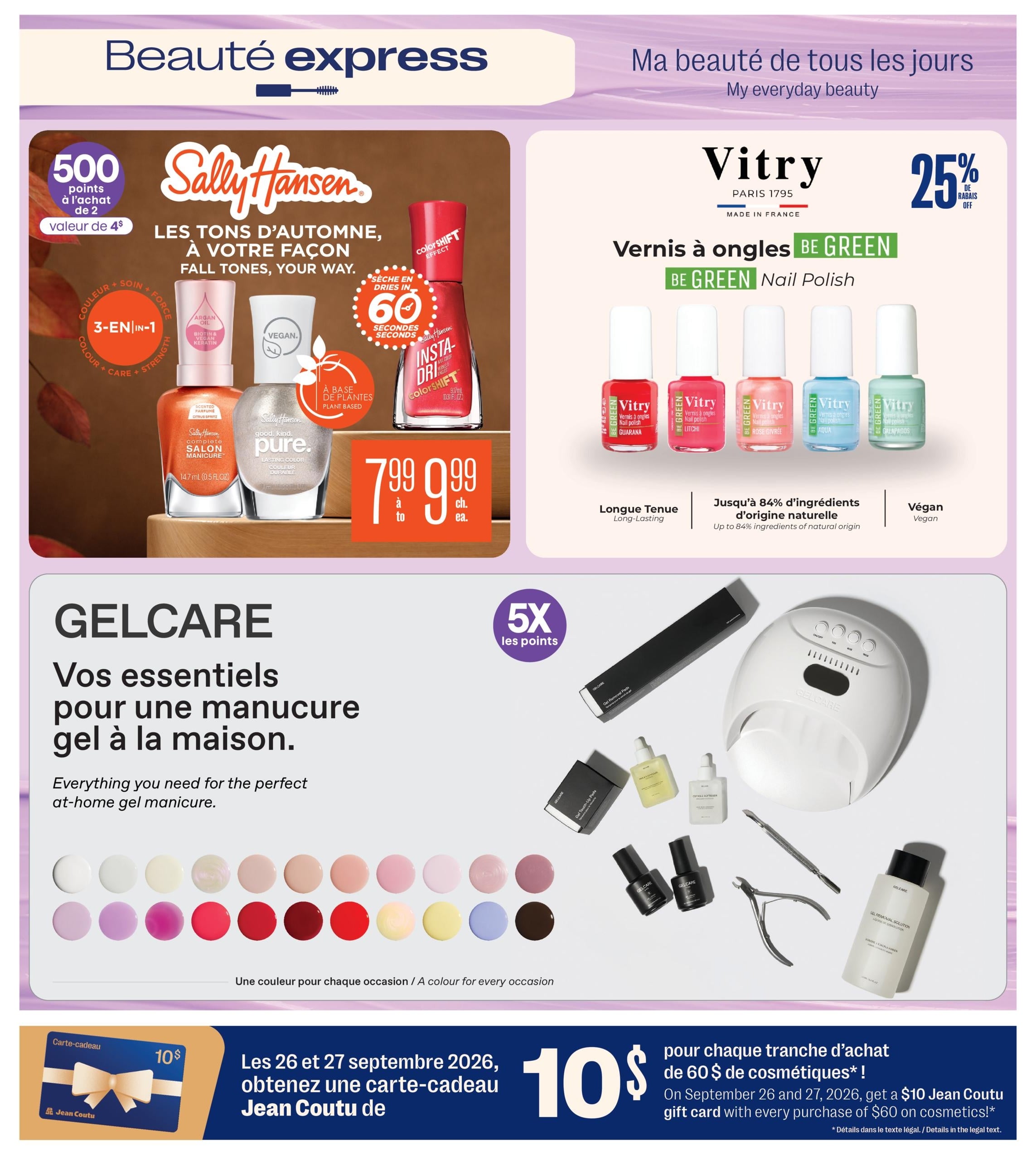 Circulaire Jean Coutu Evenement Ma Beaute — page 5, du 24 septembre au 7 octobre 2026