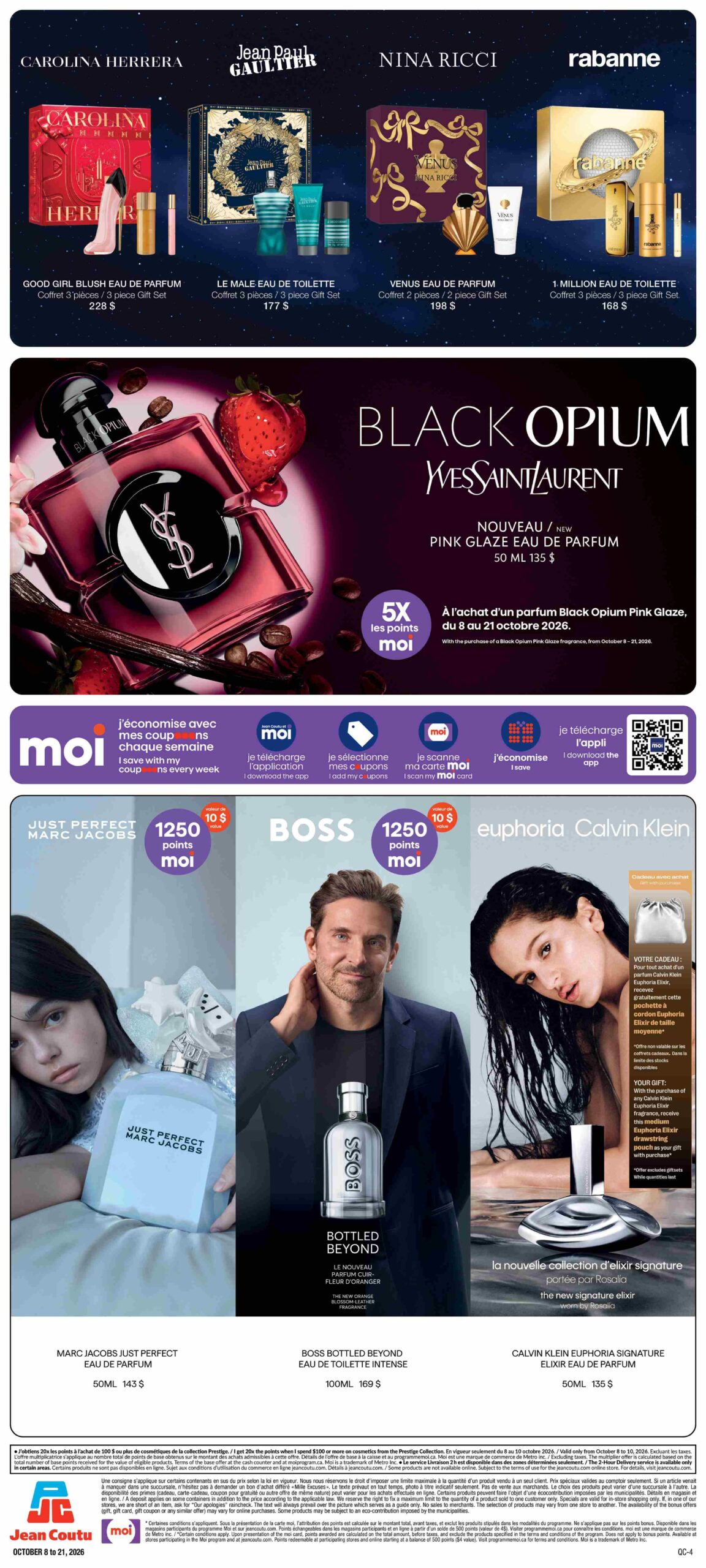 Circulaire Jean Coutu Prestige — page 4, du 8 au 21 octobre 2026