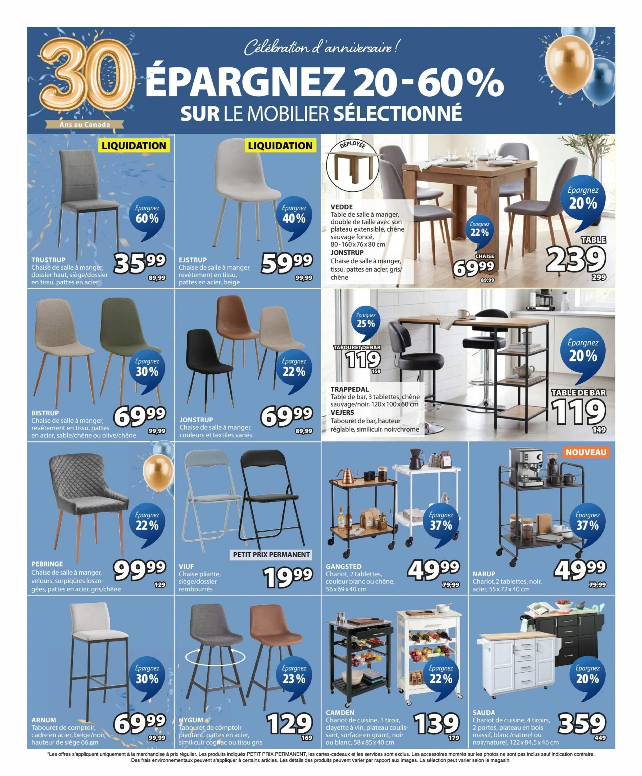 Circulaire JYSK — page 5, du 8 au 21 octobre 2026