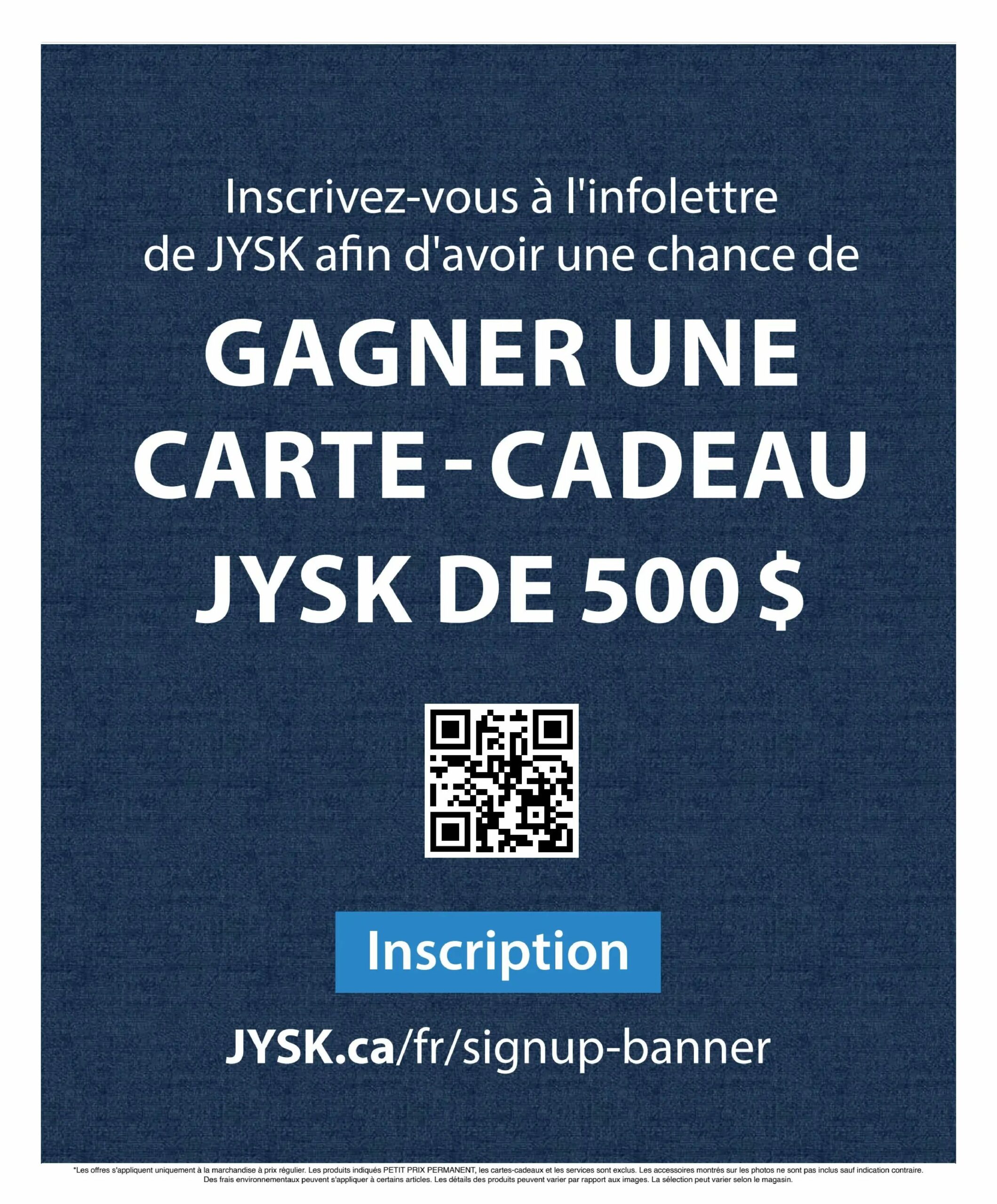 Circulaire JYSK — page 19, du 8 au 21 octobre 2026