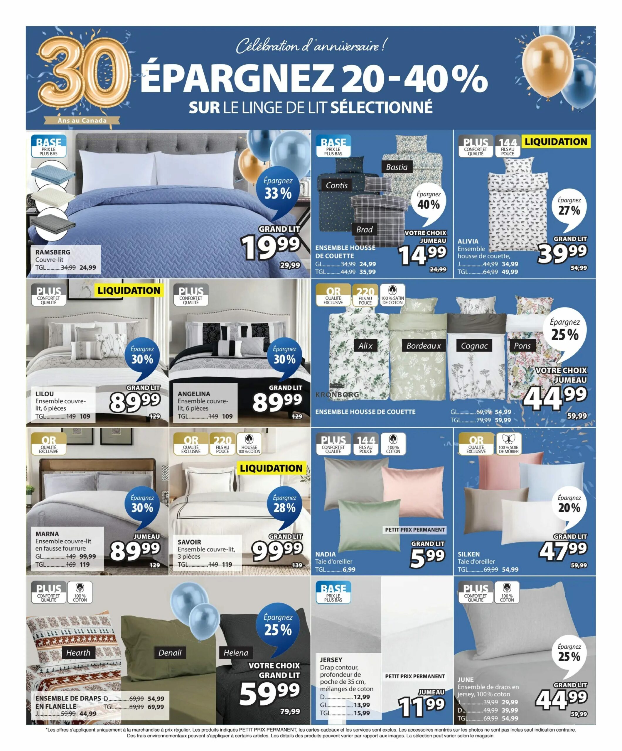 Circulaire JYSK — page 21, du 8 au 21 octobre 2026
