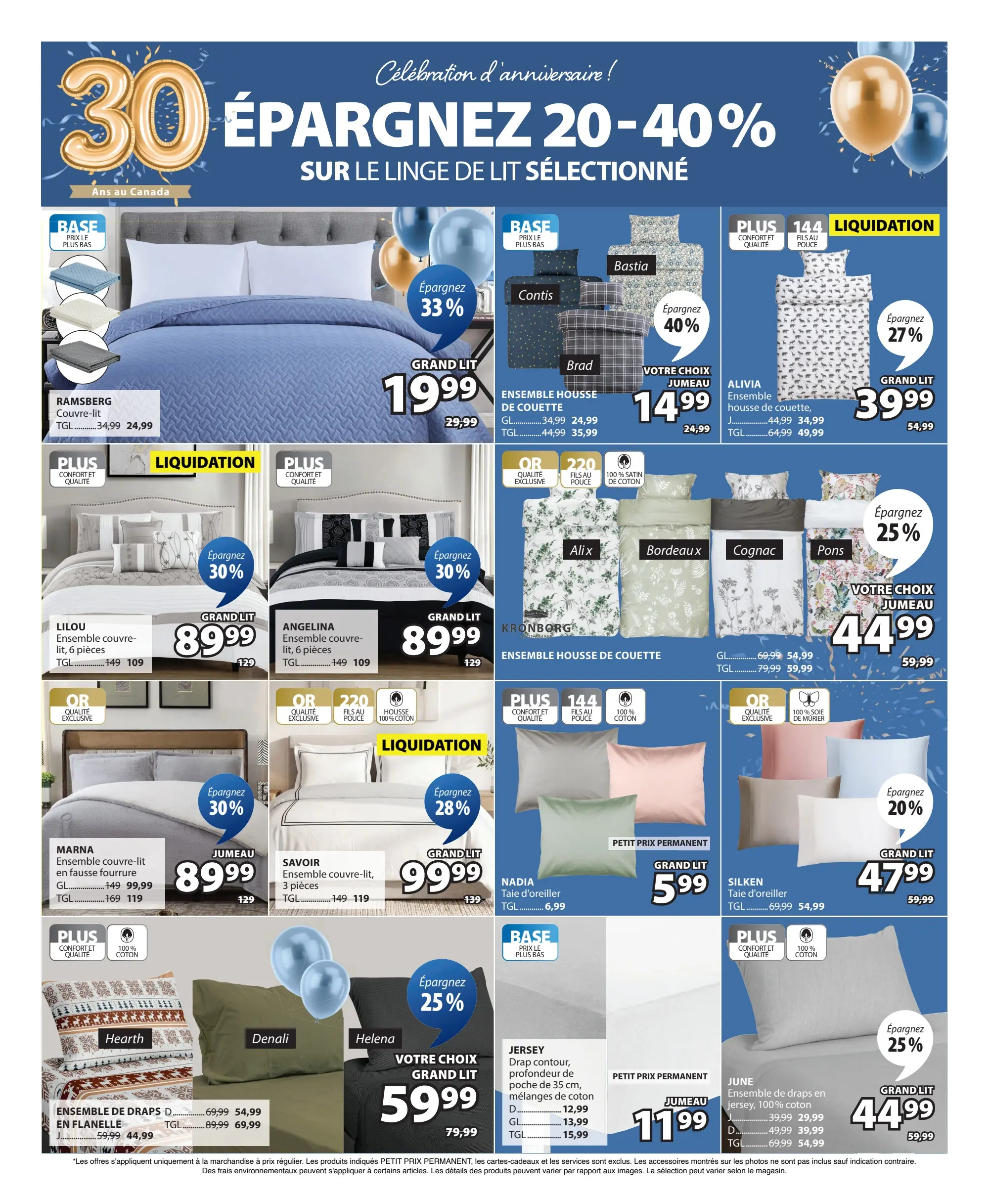 Circulaire JYSK — page 22, du 8 au 21 octobre 2026