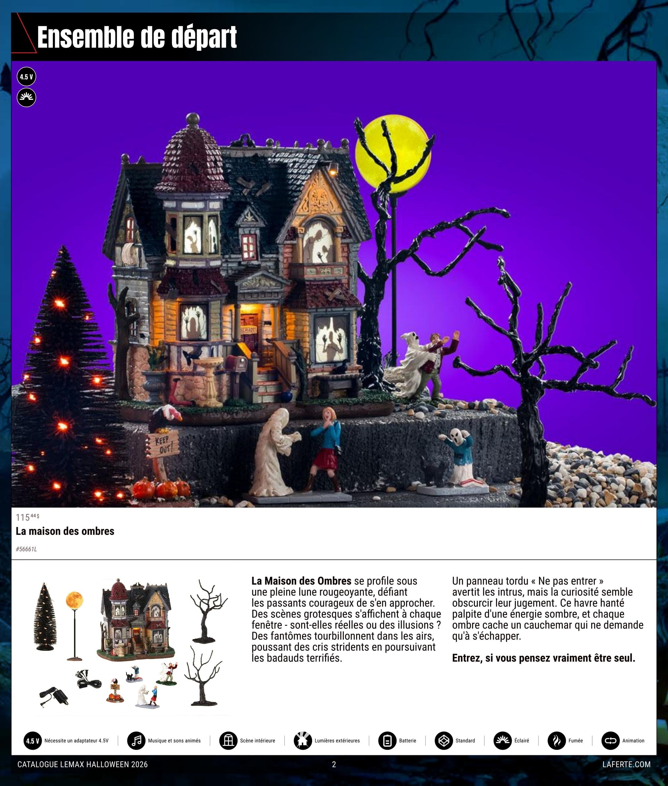 Circulaire Laferté Lemax Halloween — page 2, du 20 août au 21 octobre 2026